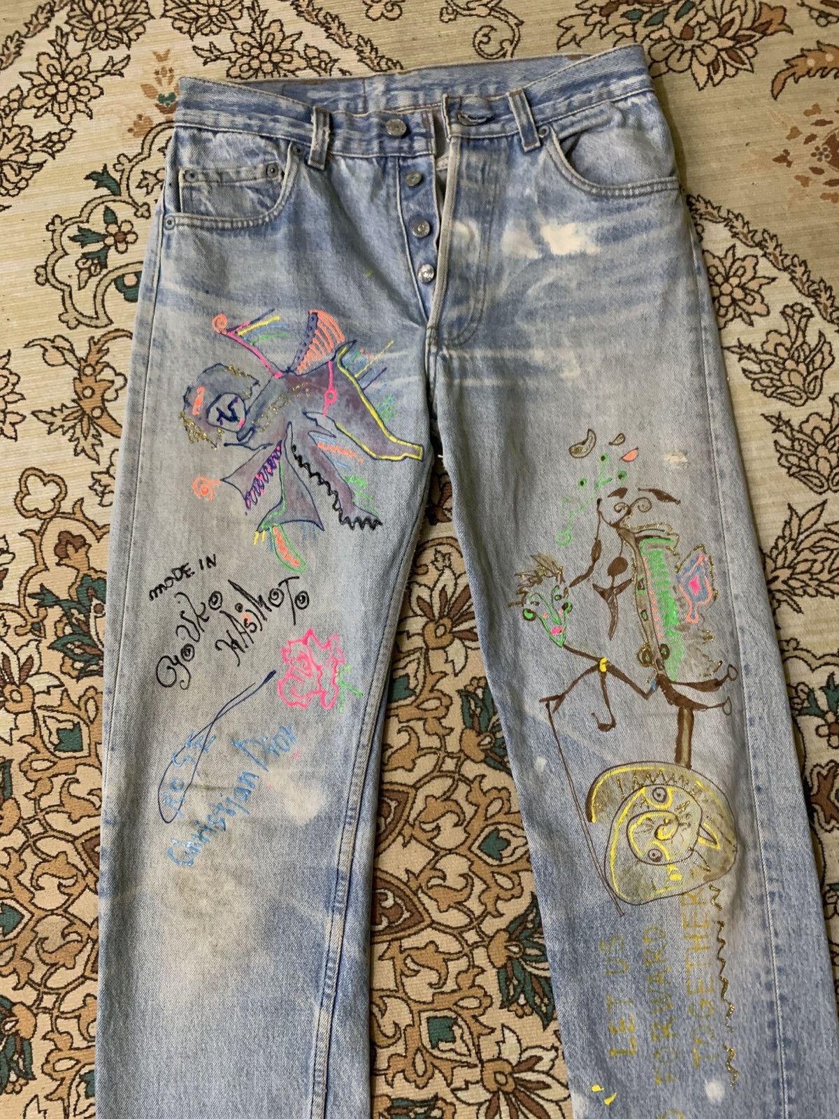 Levi's × Vintage VINTAGE 80s LEVIS USA Size US 28 / EU 44 - 2 Thumbnail