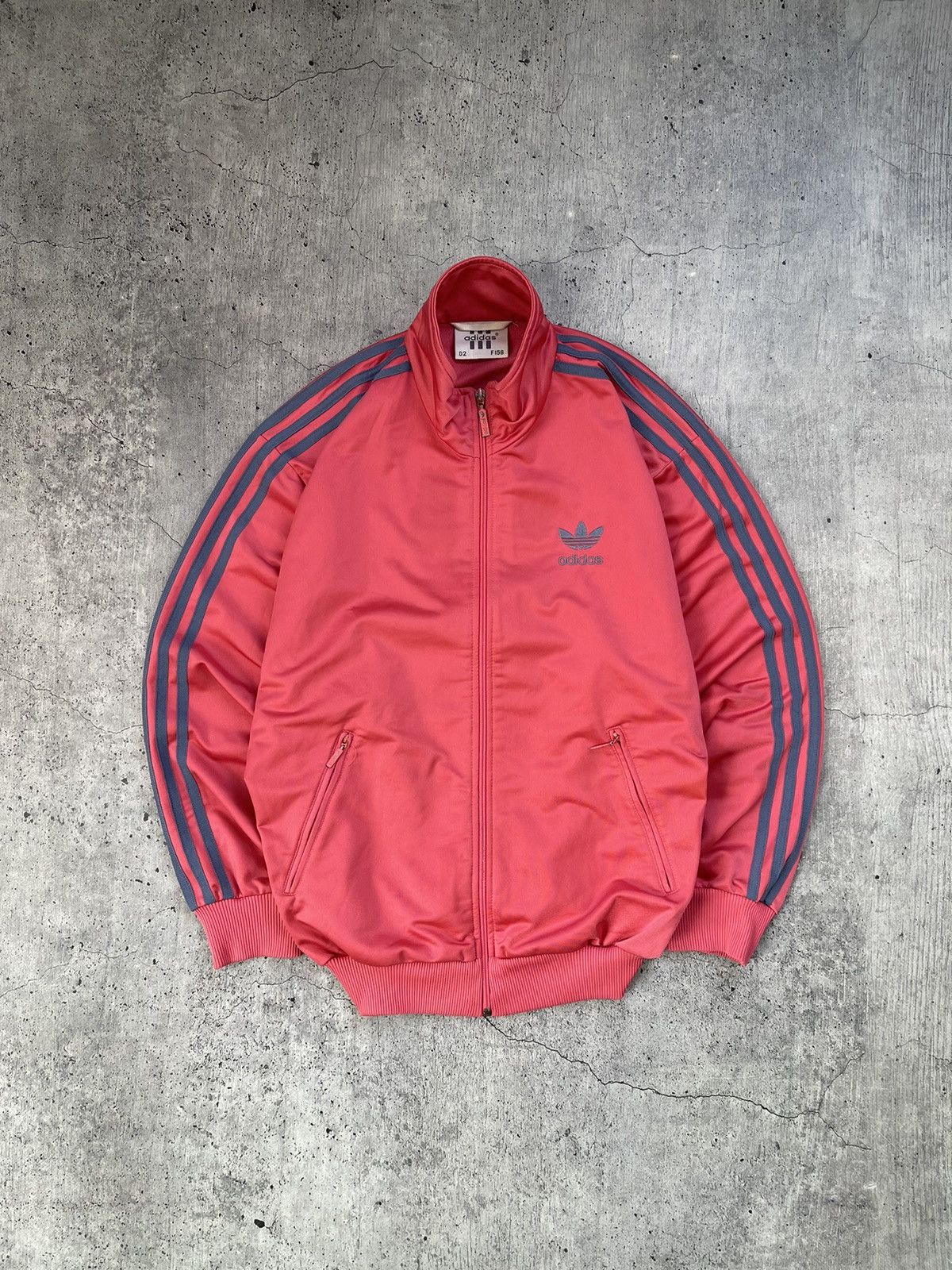 Adidas × Vintage Vintage Adidas Y2K track jacket Pink Size US M / EU 48-50 / 2 - 2 Thumbnail