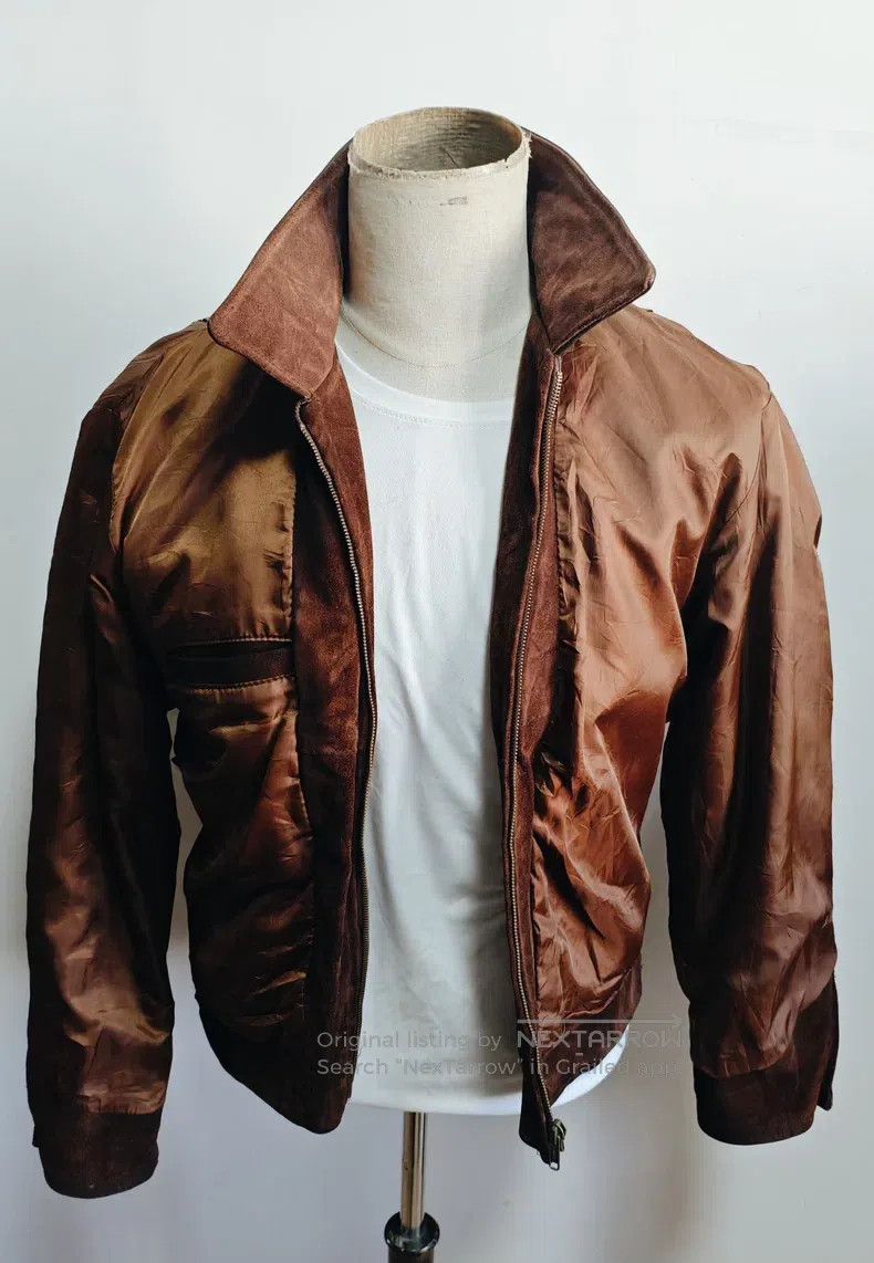Other Casual leather jacket ~ suede Size US L / EU 52-54 / 3 - 6 Thumbnail