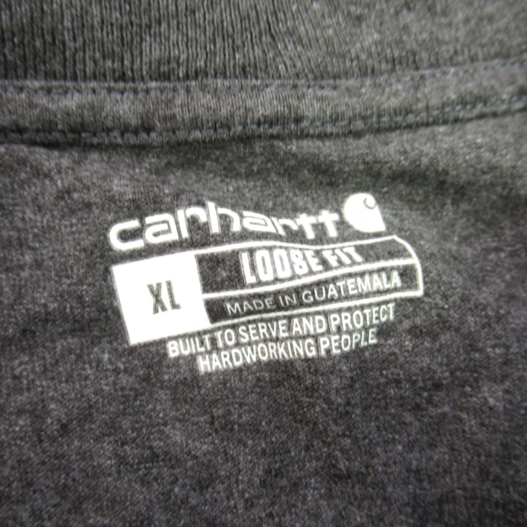 Carhartt Carhartt Shirt Mens XL Long Sleeve Crew Neck Lightweight Casual Gray Loose Size US XL / EU 56 / 4 - 3 Thumbnail