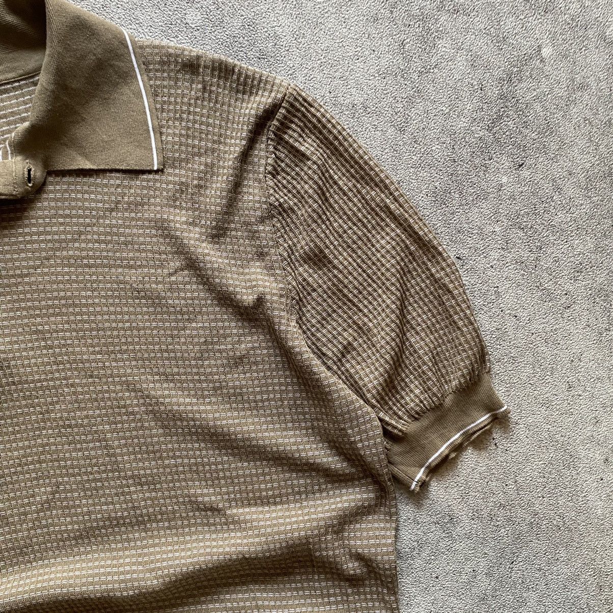 HERMES ポロシャツ　polo shirts 70s 80s 90s 90s Vintage Hermes Short Sleeve Knitted Polo Shirt