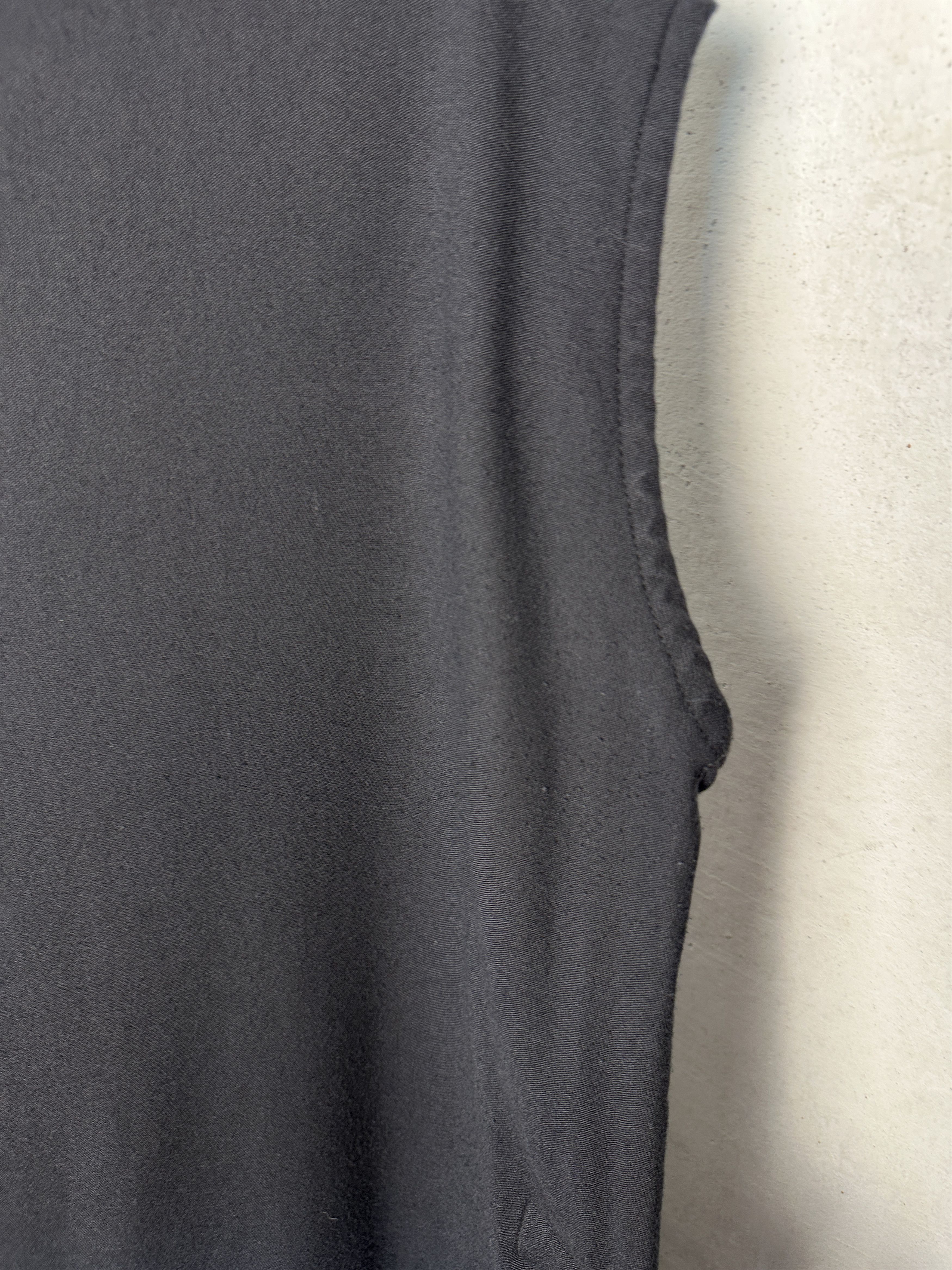 Ann Demeulemeester ANN DEMEULEMEESTER Angelika Draped Black Dress Size M / US 6-8 / IT 42-44 - 6 Thumbnail