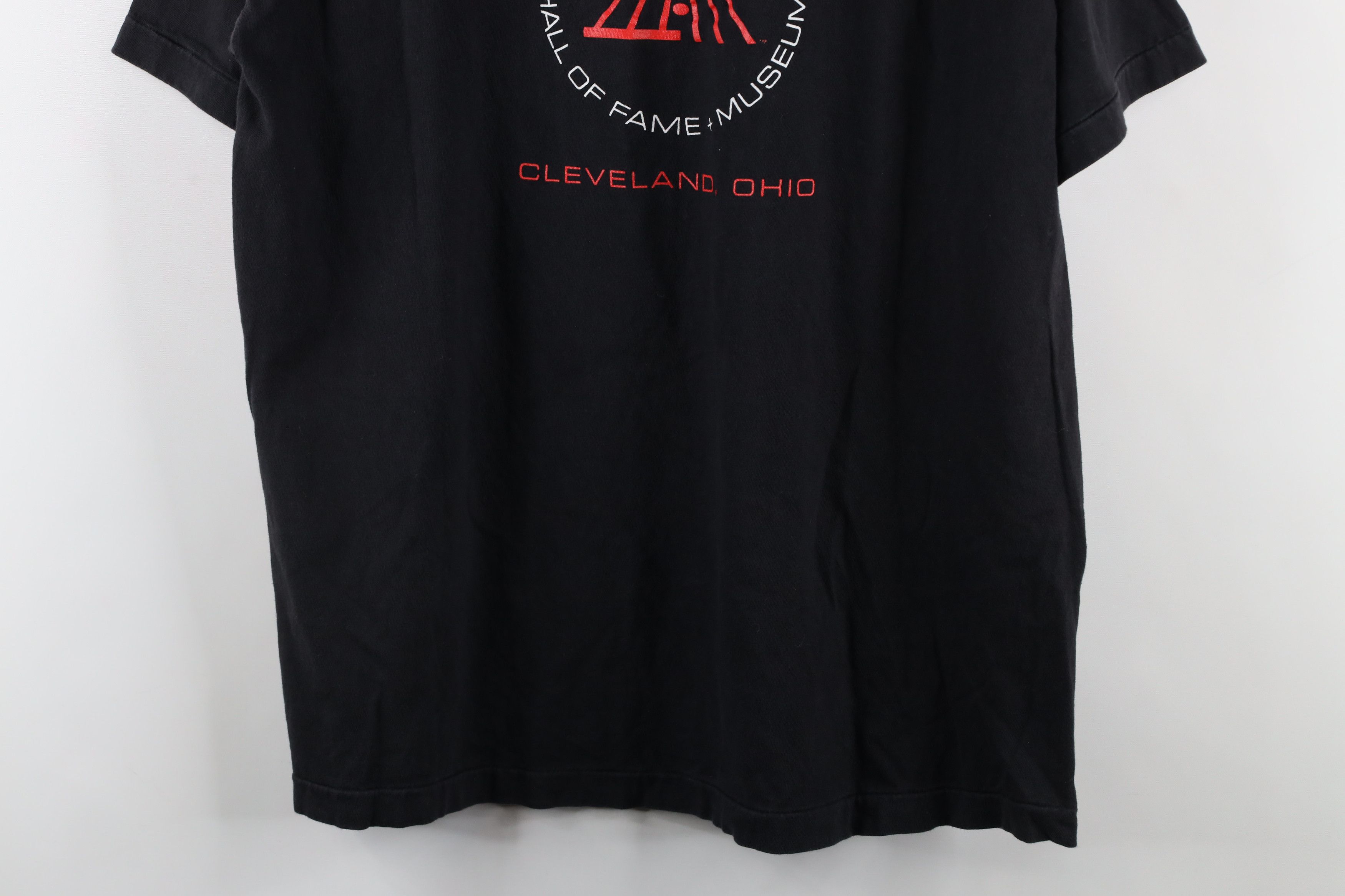 Vintage Vintage 90s Rock N Roll Hall of Fame Short Sleeve T-Shirt Size US XL / EU 56 / 4 - 11 Thumbnail