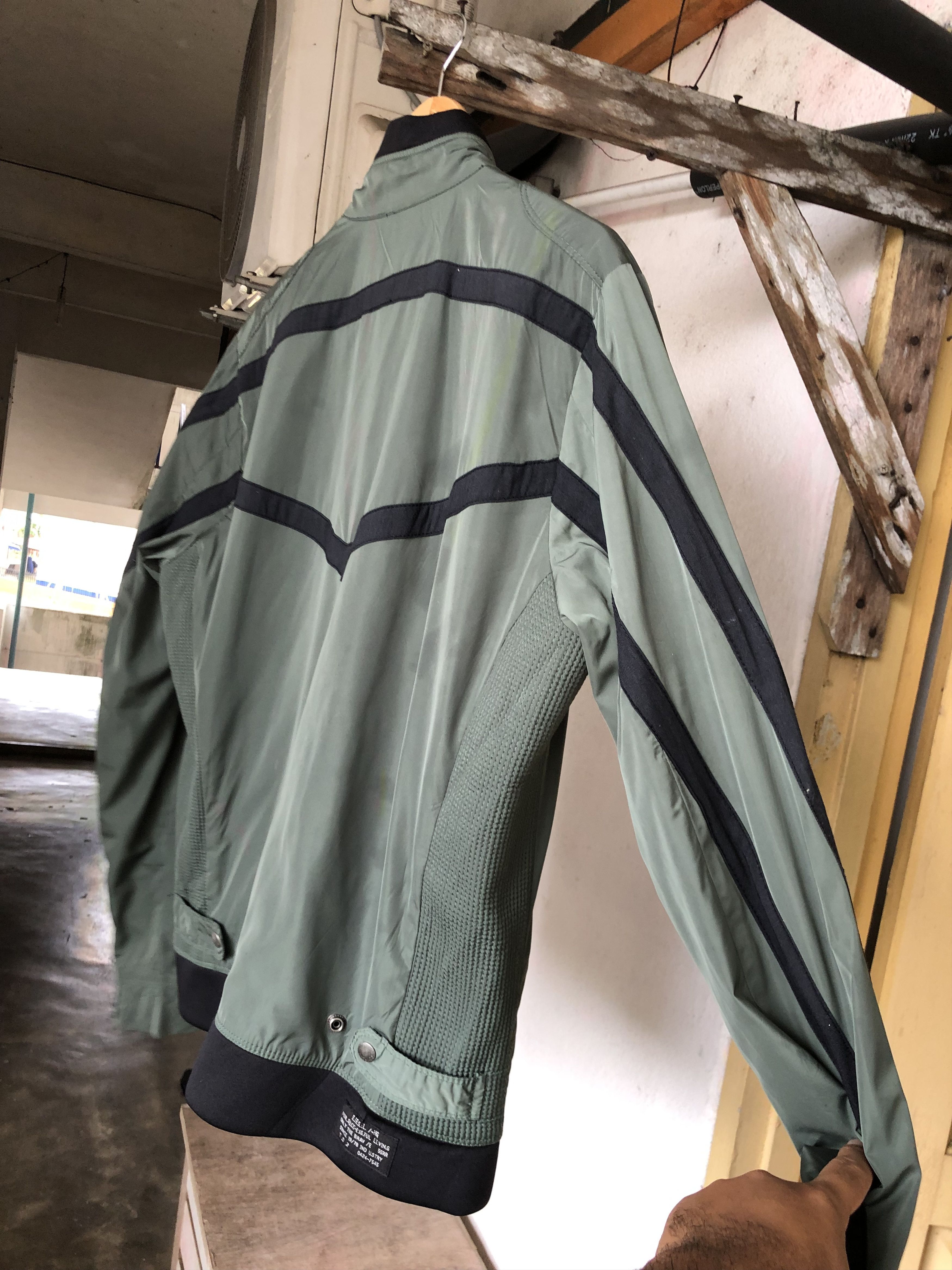 Diesel Nice❗️Diesel light Riding Jacket in Green Nylon Size US XL / EU 56 / 4 - 17 Thumbnail