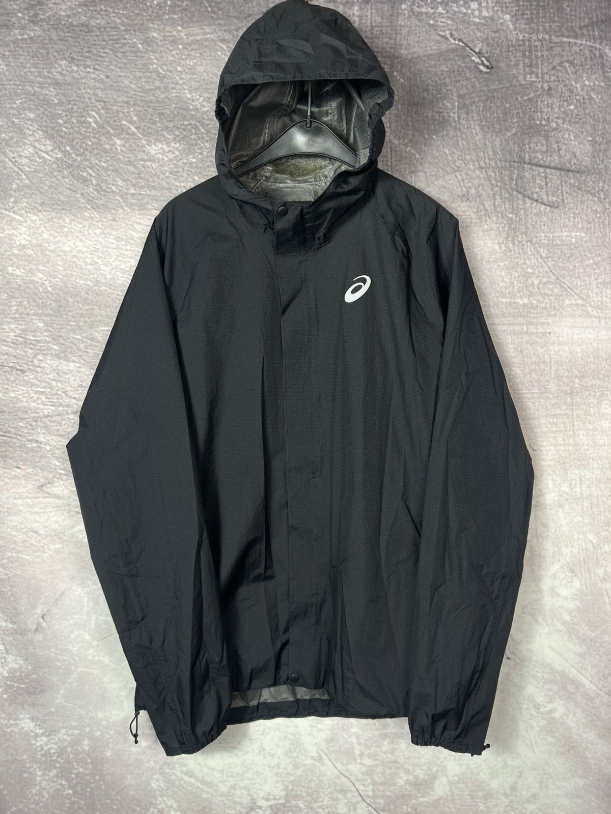 Asics Asics Black Tech Shell Running Jacket Gorpcore Style Size US M / EU 48-50 / 2 - 4 Thumbnail