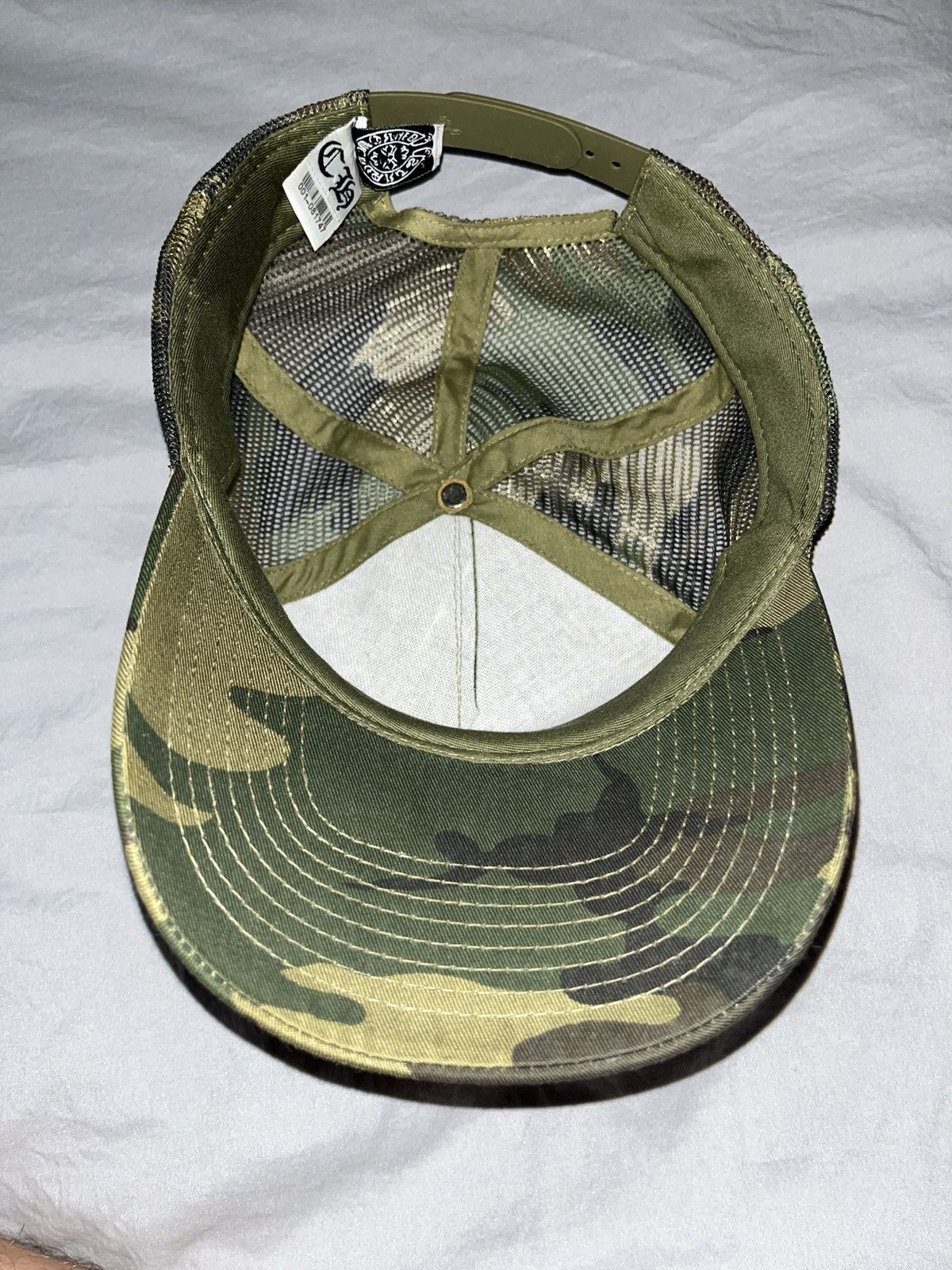Chrome Hearts Chrome Hearts FUCK Hollywood Trucker Hat Size ONE SIZE - 4 Thumbnail