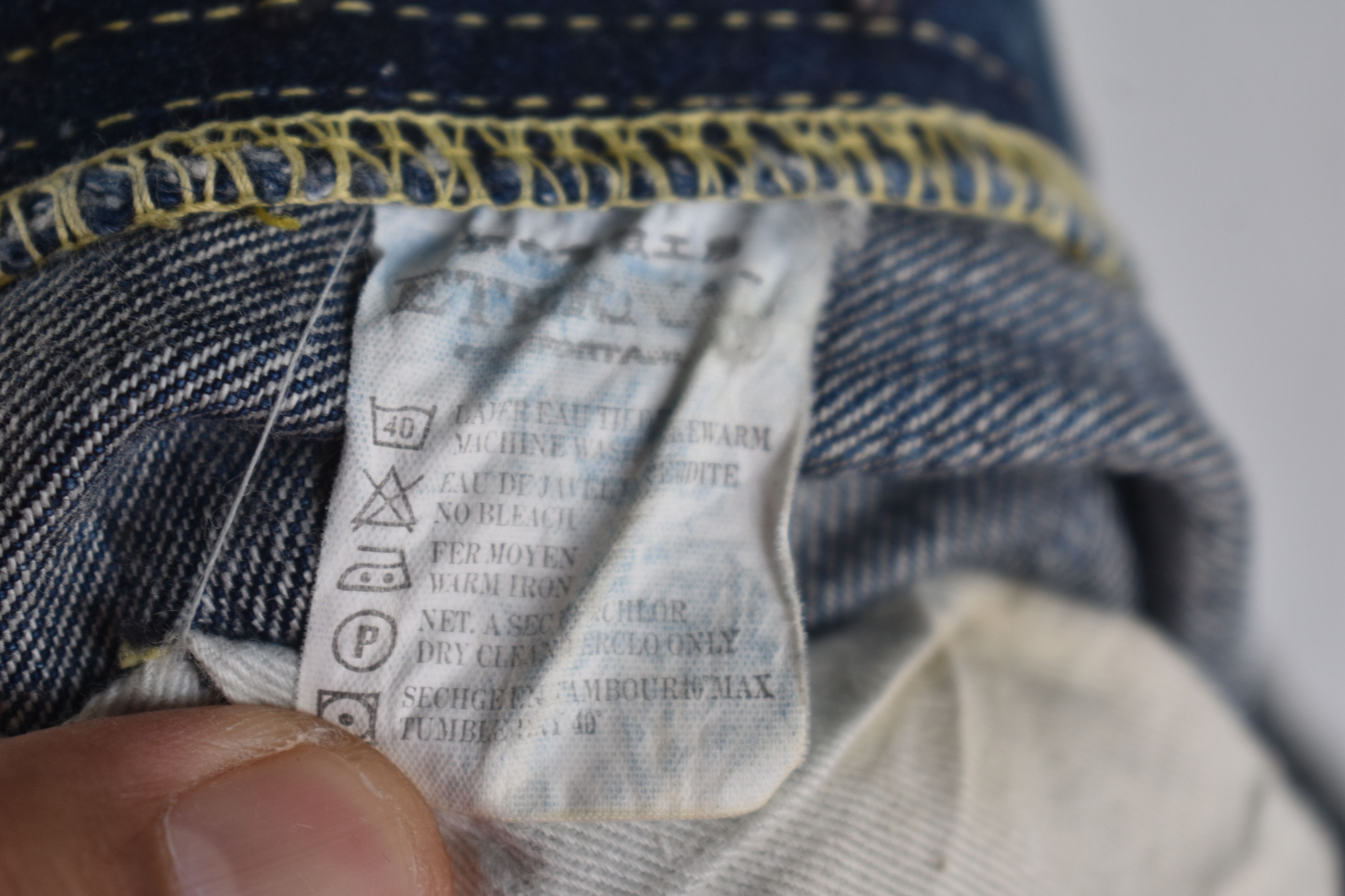 Eternal × Japan Blue × Japanese Brand Vintage Eternal Japanese Denim Selvadge W31 Size US 31 - 11 Thumbnail