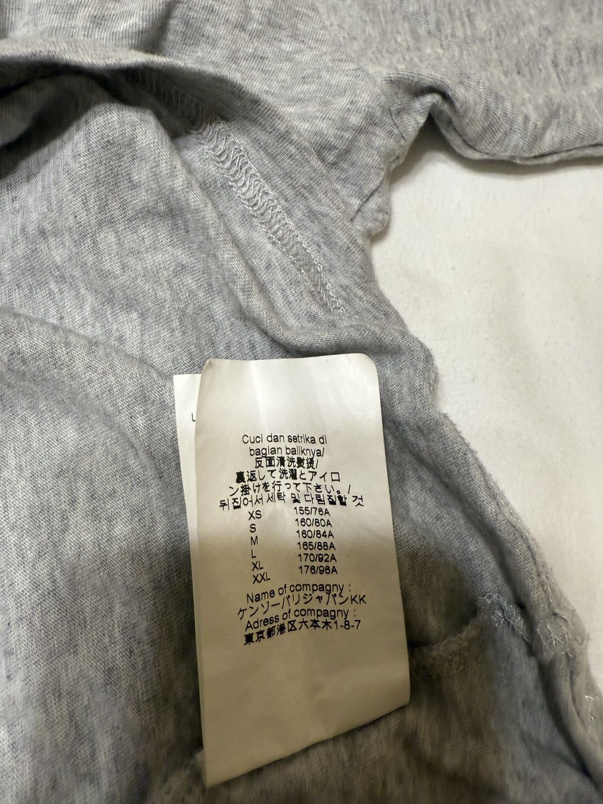 Kenzo Kenzo Logo Tee Size US XXL / EU 58 / 5 - 7 Thumbnail