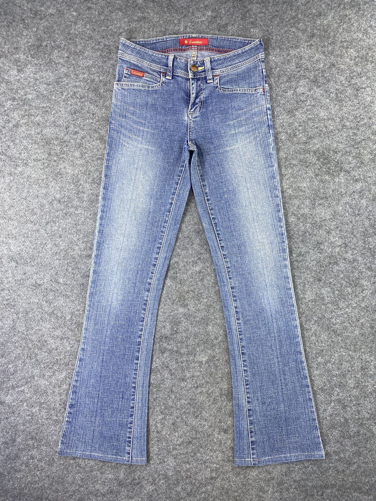 Japanese Brand Flare Jeans C-Seventeen Bootcut Denim pants - J1022 Size 27" / US 4 / IT 40 - 1 Thumbnail