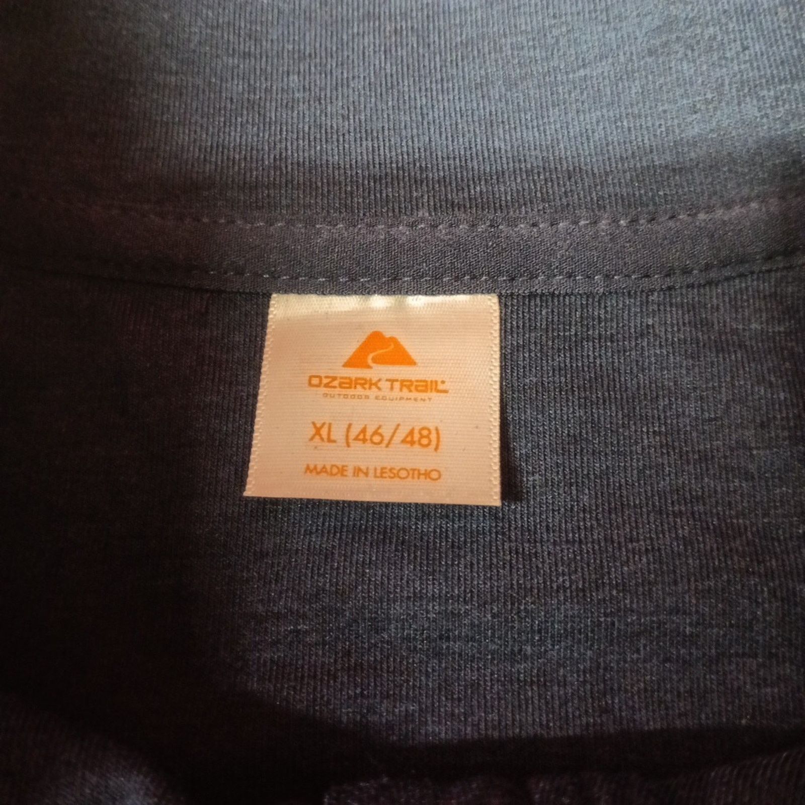 Other Ozark Trail Men's 1/4 Zip Pullover Size XL Blue Wool Blend Size US XL / EU 56 / 4 - 6 Thumbnail