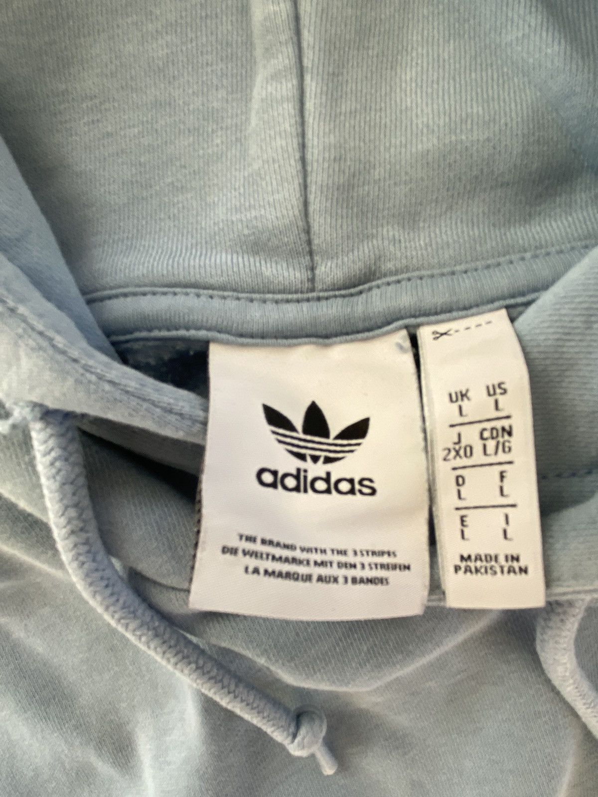 Adidas Vintage Adidas Hoodie Size US L / EU 52-54 / 3 - 4 Thumbnail