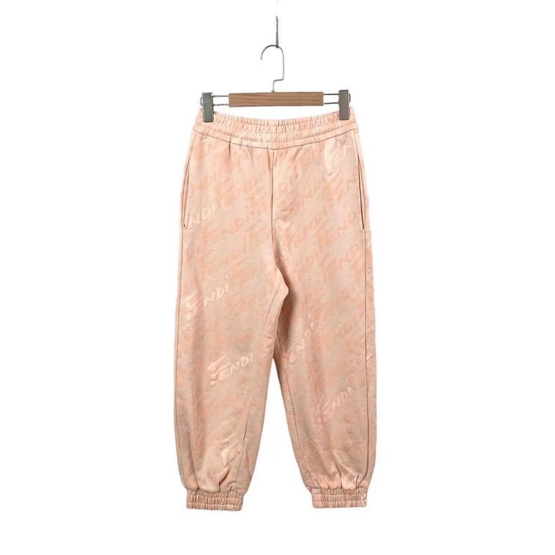 Other Fendi size 4 Full-printed logo trousers Size US 26 / EU 42 - 1 Thumbnail