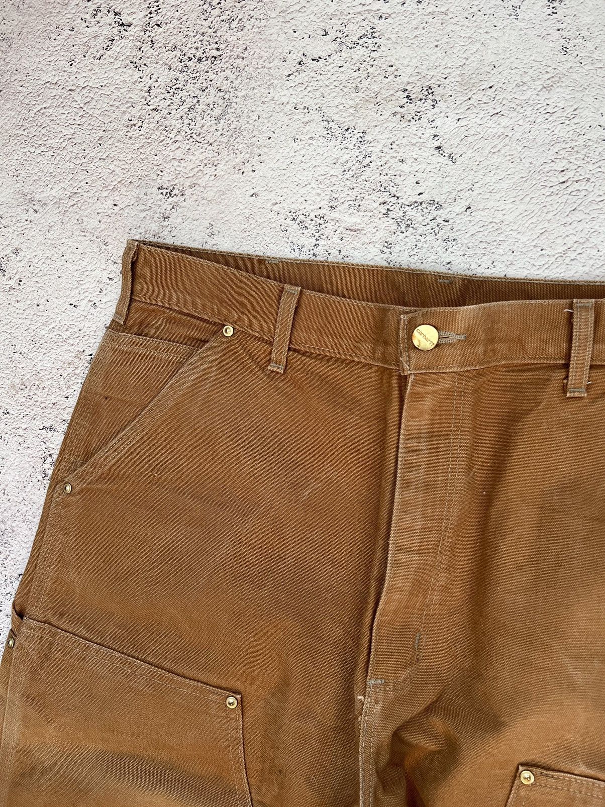 Carhartt × Vintage 125 Year Anniversary Double Knee Carhartt work pants Size US 36 / EU 52 - 11 Thumbnail