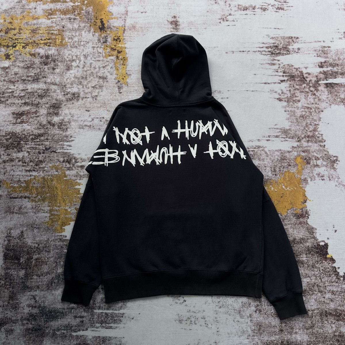 I Am Not A Human Being I AM NOT A HUMAN BEING SPELL OUT BIG LOGO BACKHIT Size US L / EU 52-54 / 3 - 4 Thumbnail