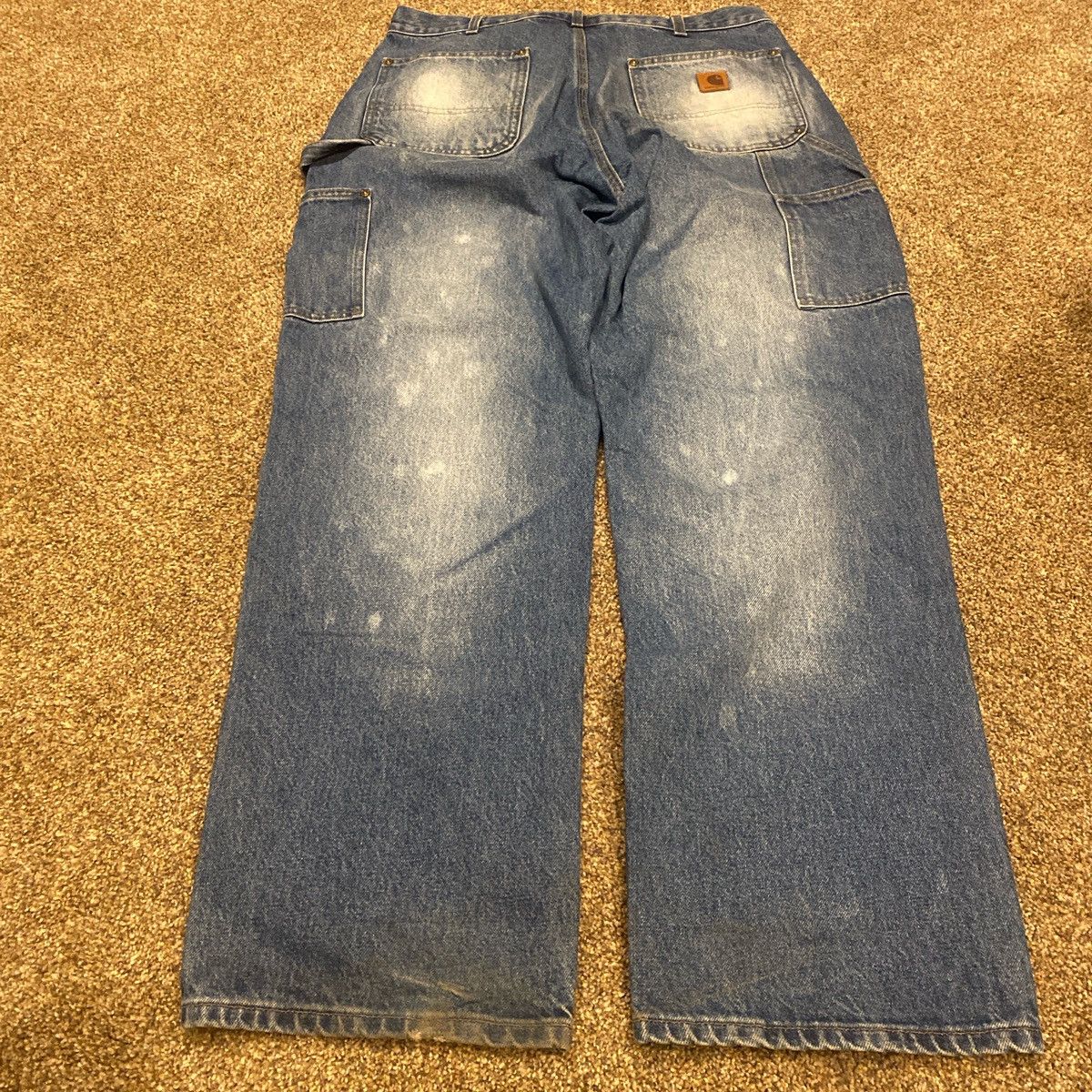 Carhartt Vintage Blue Carhartt Double Knee Panta Size US 36 / EU 52 - 3 Thumbnail