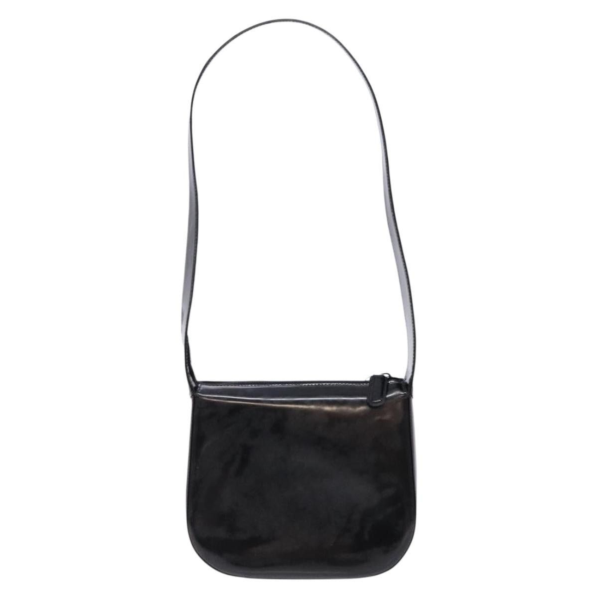 Gucci GUCCI Shoulder Bag Patent Leather Black Silver 007 2046 007 Size ONE SIZE - 3 Thumbnail
