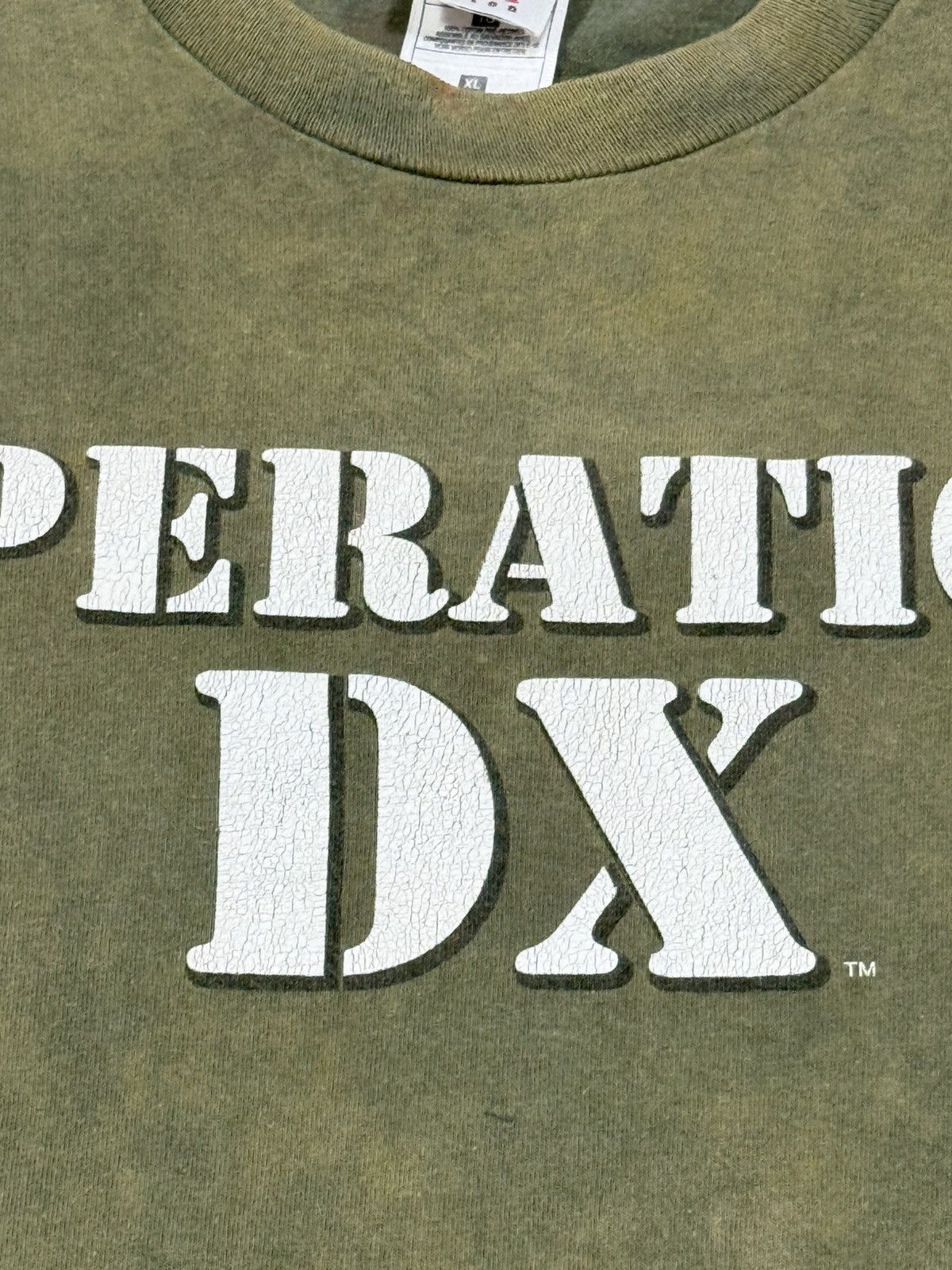 WWF Vintage 90s WWF Operation DX Troop 69 T Shirt Attitude Era Size US XL / EU 56 / 4 - 3 Thumbnail