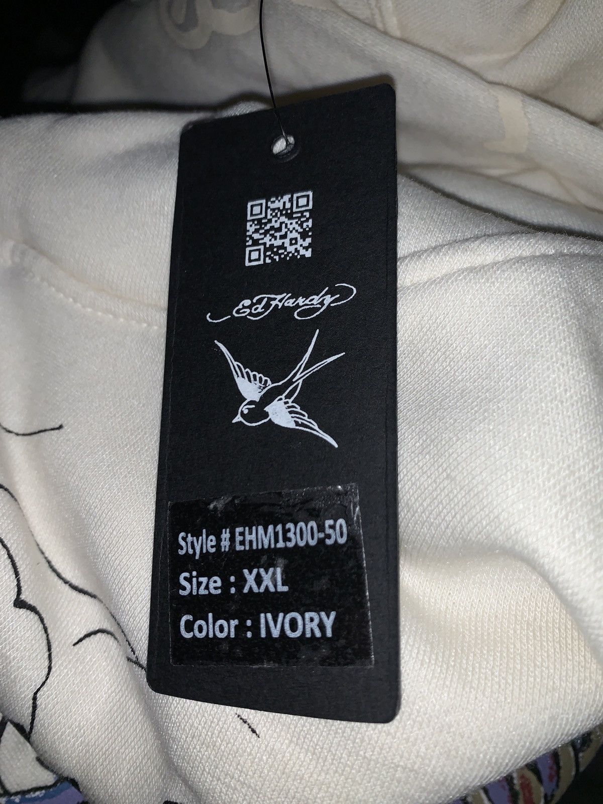 Ed Hardy *RARE* New Ed Hardy Japanese Dragon Hoodie Big Print AOP Size US XXL / EU 58 / 5 - 11 Thumbnail