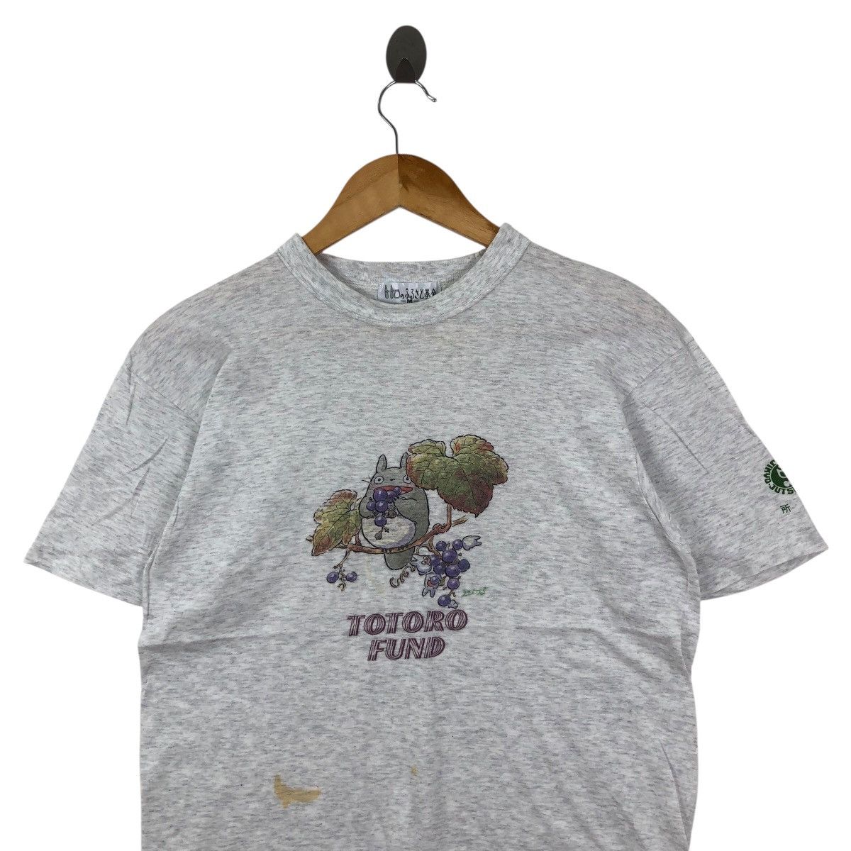 Anime Vintage 90s My Neighbor TOTORO T Shirt Studio Ghibli Anime Size US M / EU 48-50 / 2 - 2 Thumbnail