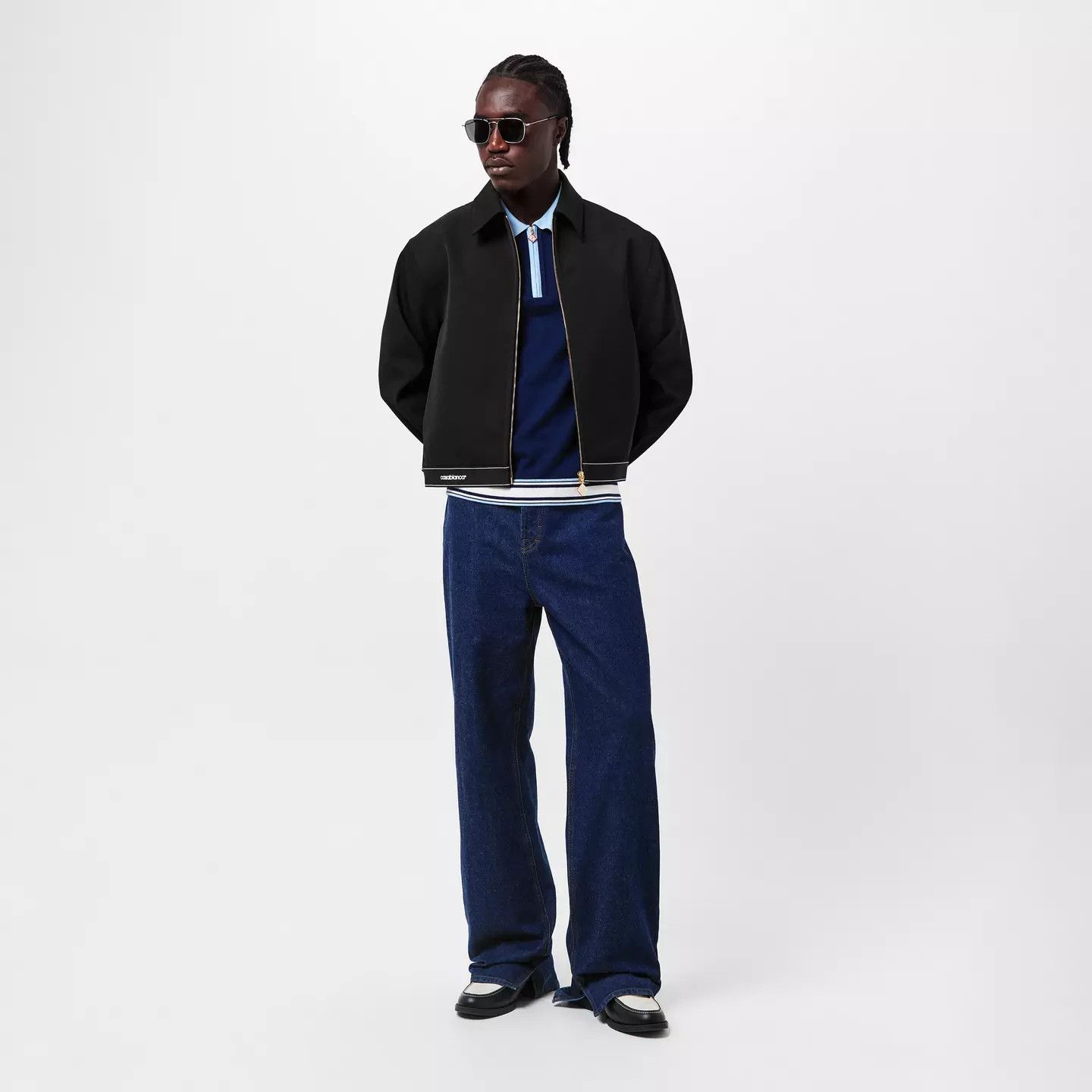 Casablanca o1g2r1mq0426 Sports Tailoring Virgin Wool Jacket in Black Size US M / EU 48-50 / 2 - 5 Thumbnail