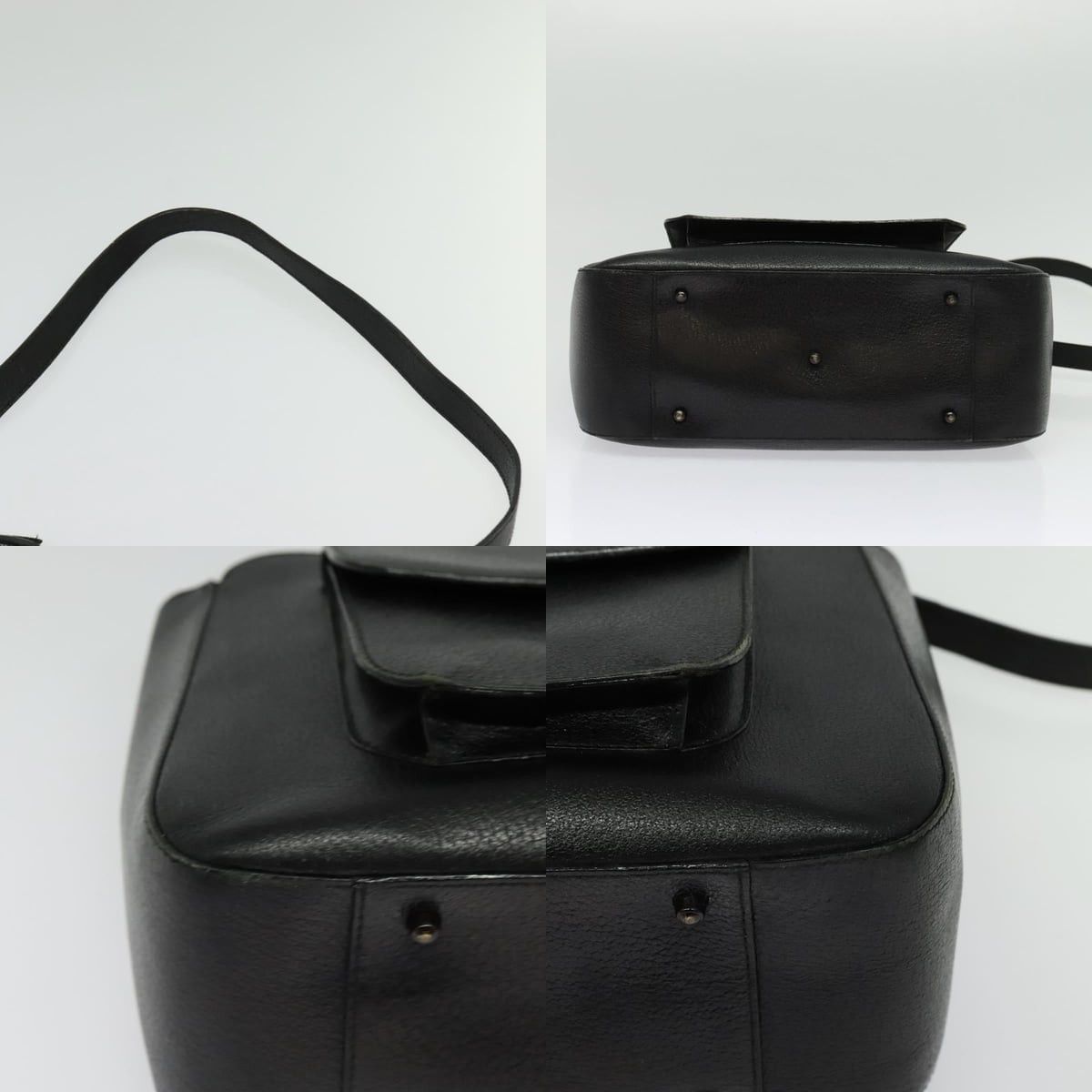 Gucci GUCCI Handbag Leather Black 000 2058 0307 6 Size ONE SIZE - 10 Thumbnail