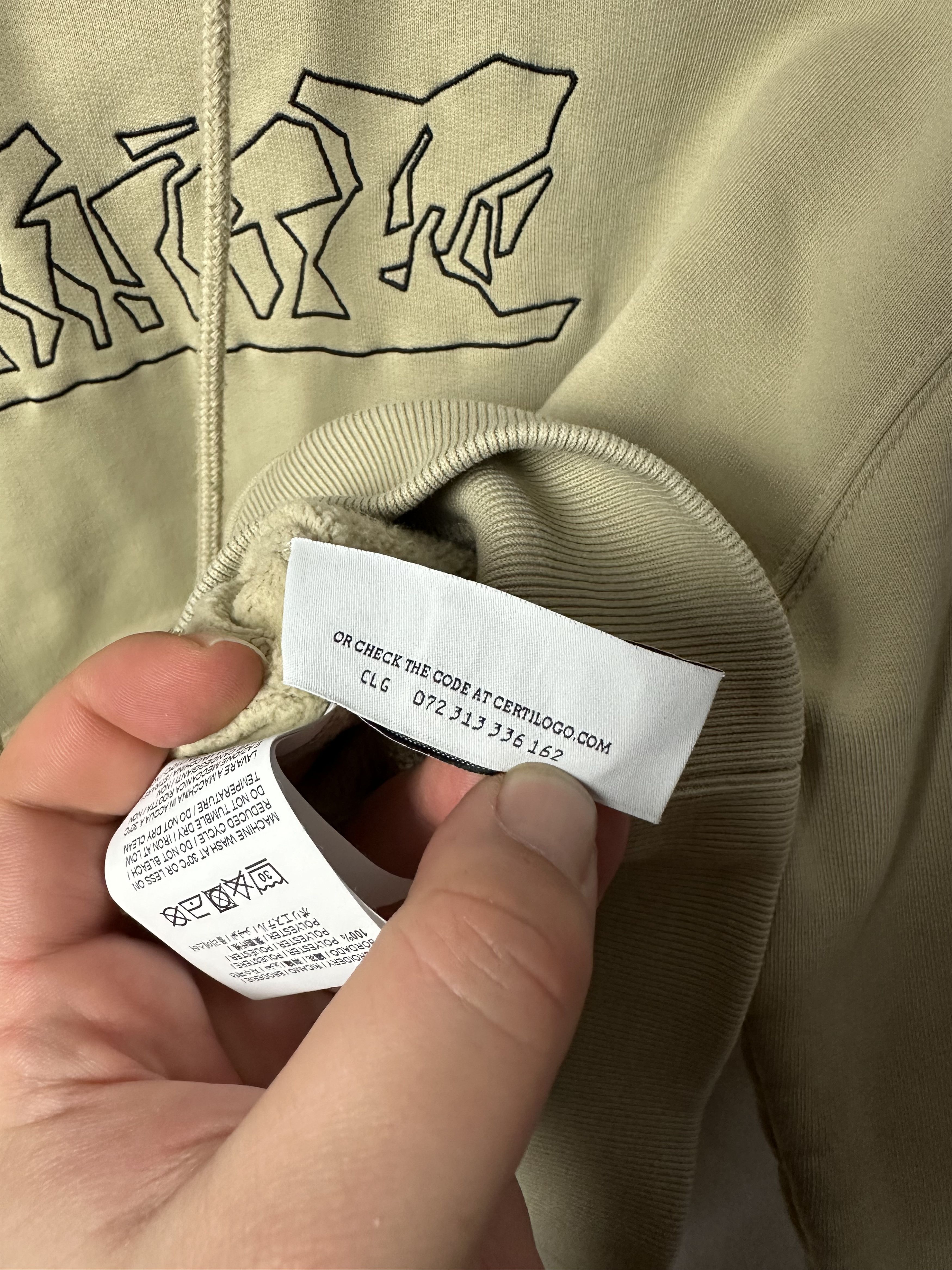 Off-White ‘Figure Of Speech’ Over Hoodie Size US XS / EU 42 / 0 - 7 Thumbnail