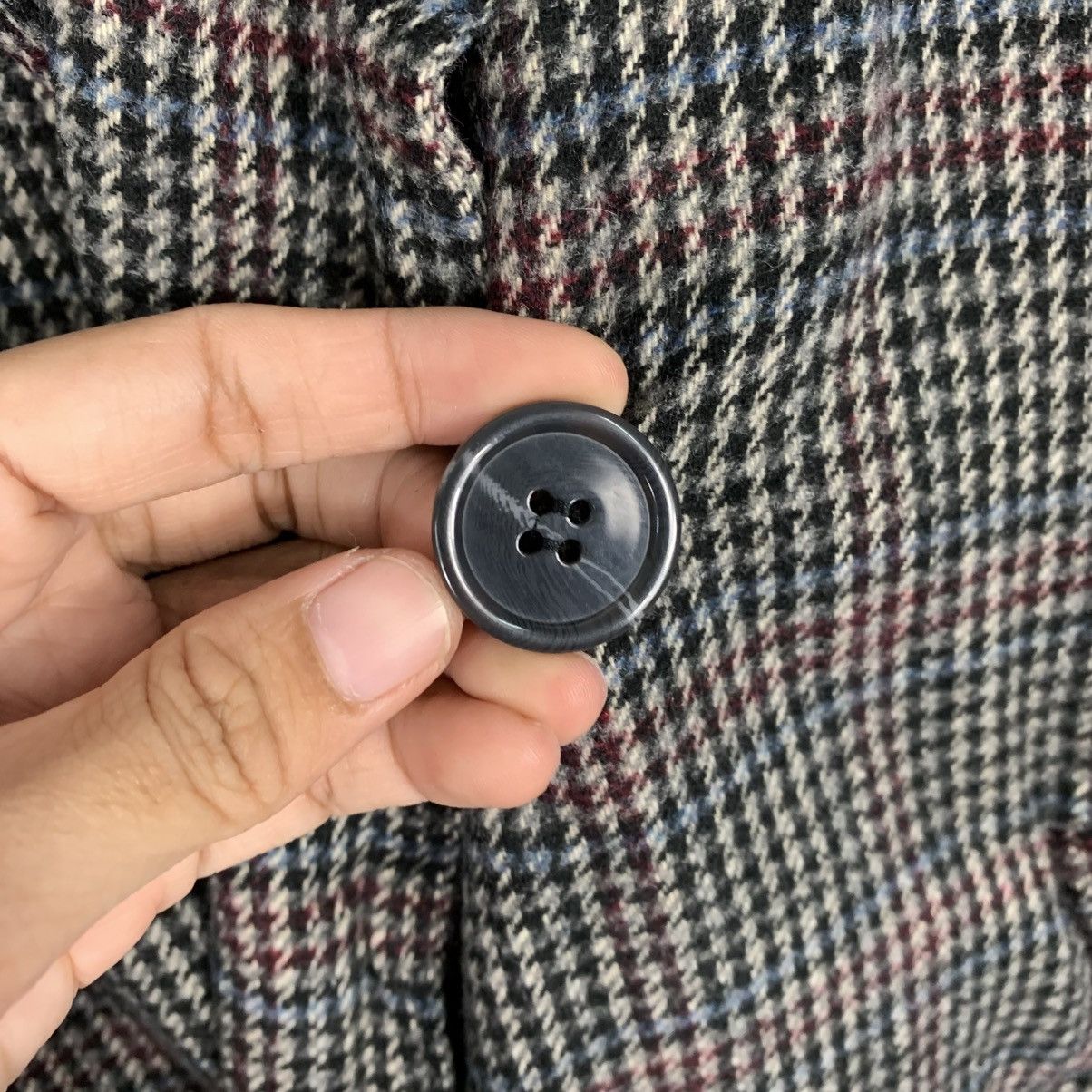 Japanese Brand Japanese Brand Begum Houndstooth Double Breasted Style Coat Size L / US 10 / IT 46 - 15 Thumbnail