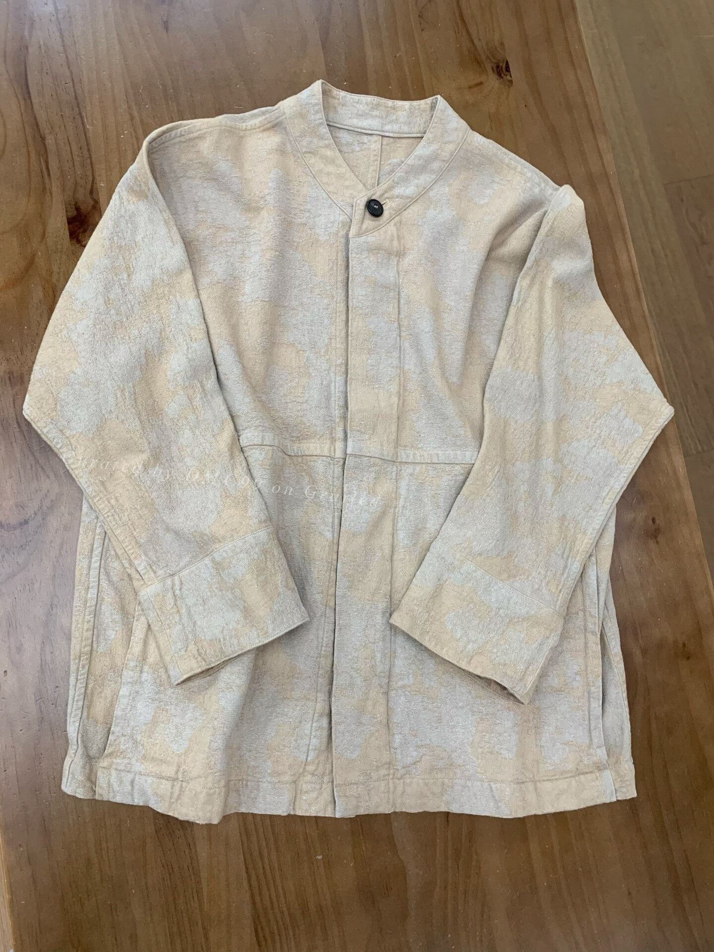 MITTAN Mittan Silk Blend Jacquard Coat Size S / US 4 / IT 40 - 1 Thumbnail