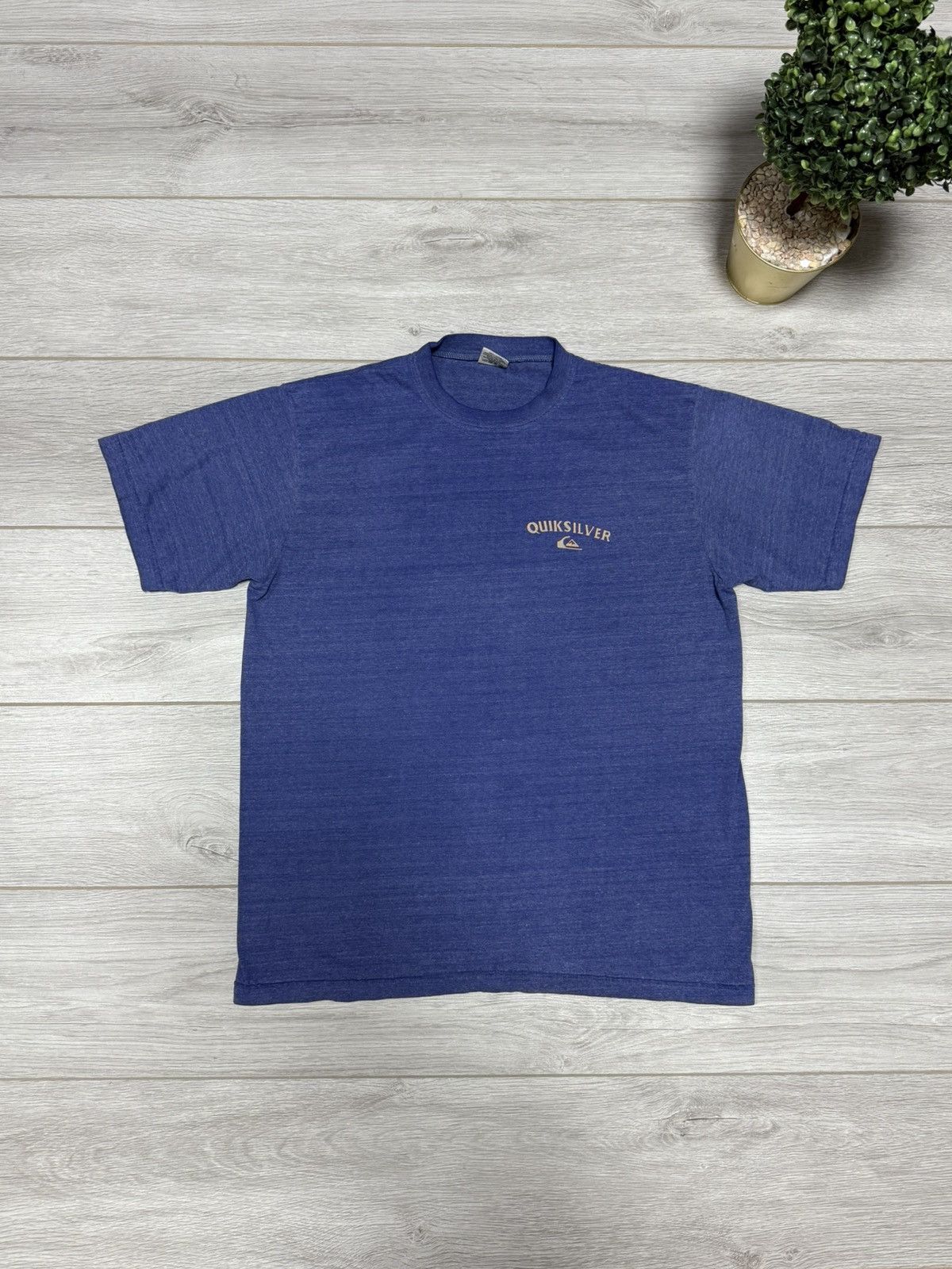 Quiksilver Quilsilver USA surf vintage tee shirt big print logo Size US M / EU 48-50 / 2 - 5 Thumbnail