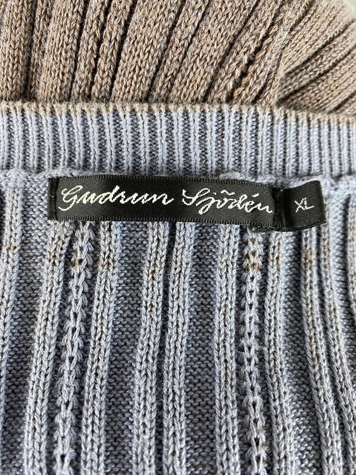 Designer Gudrun Sjoden Brown Sleeveless Tunic Blouson Dress Size XL Size XL / US 12-14 / IT 48-50 - 8 Thumbnail