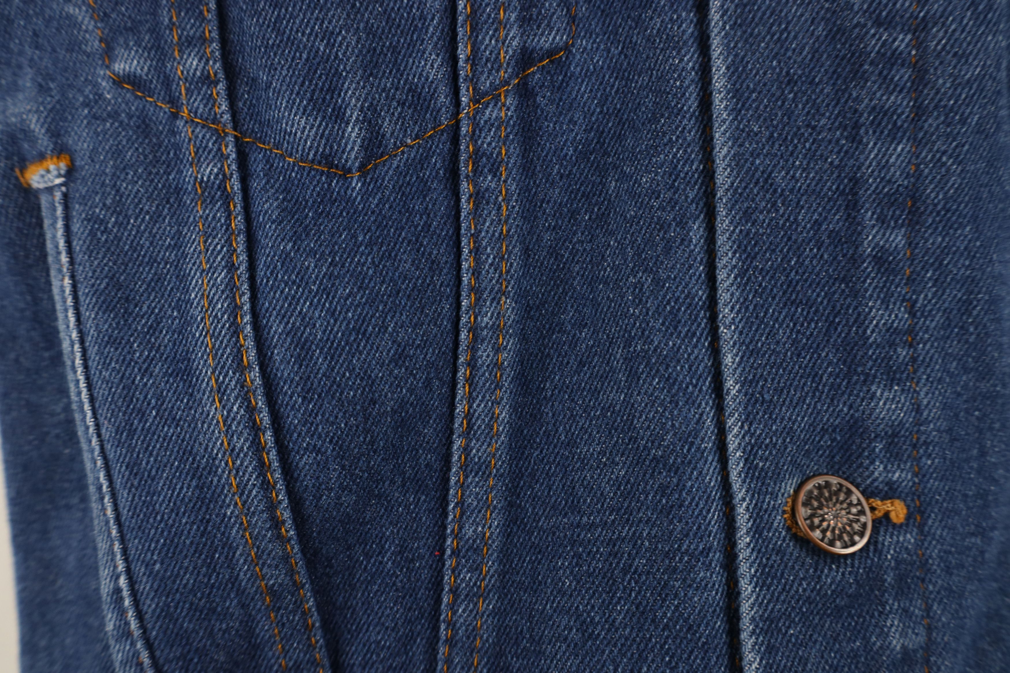 Vintage Vintage 60s 70s Streetwear Jean Trucker Jacket Blue USA Size US L / EU 52-54 / 3 - 8 Thumbnail
