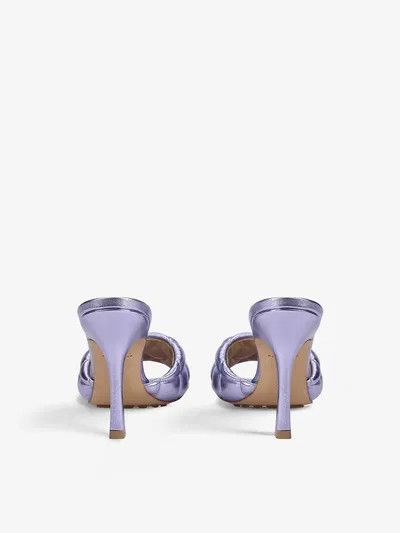 Bottega Veneta o1n1vont0924 Mules Padded in Purple Size US 5.5 / IT 35.5 - 4 Thumbnail