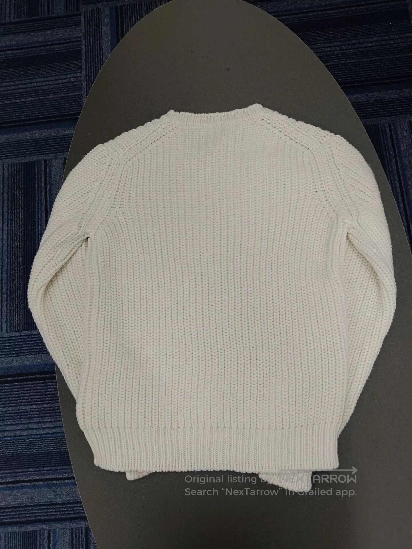Fendi fendi classic logo knitted sweater in white. Size US M / EU 48-50 / 2 - 2 Thumbnail