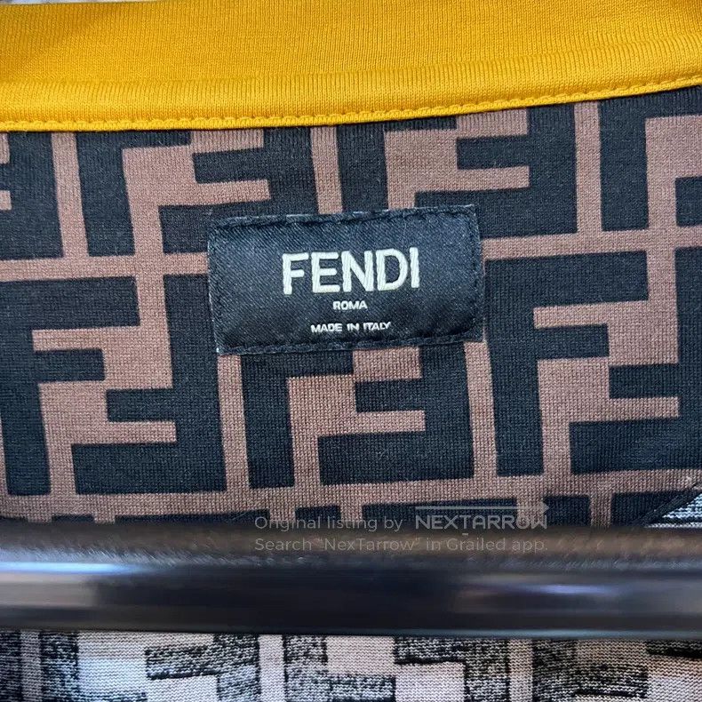 Fendi Fendi Brown old flower full print short-sleeved T-shirt, c Size US S / EU 44-46 / 1 - 3 Thumbnail