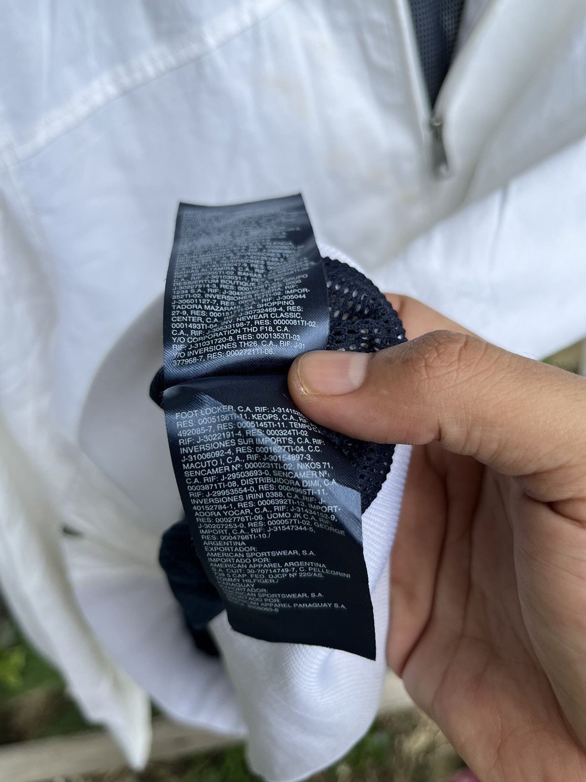 Tommy hilfiger box logo zipper jacket