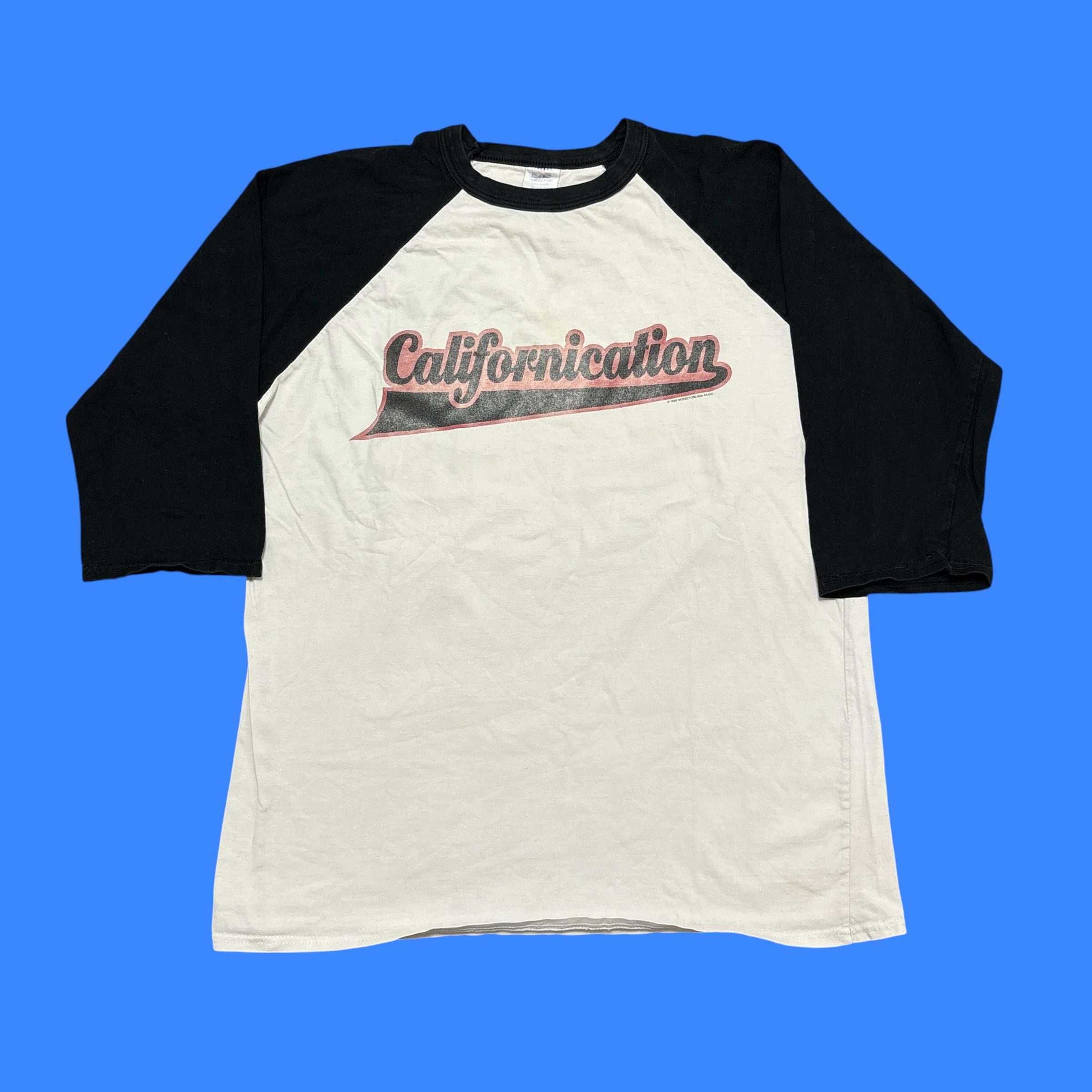 Band Tees Vintage Red Hot Chili Peppers Shirt 90s Raglan Rock Band Tee Size US L / EU 52-54 / 3 - 1 Thumbnail
