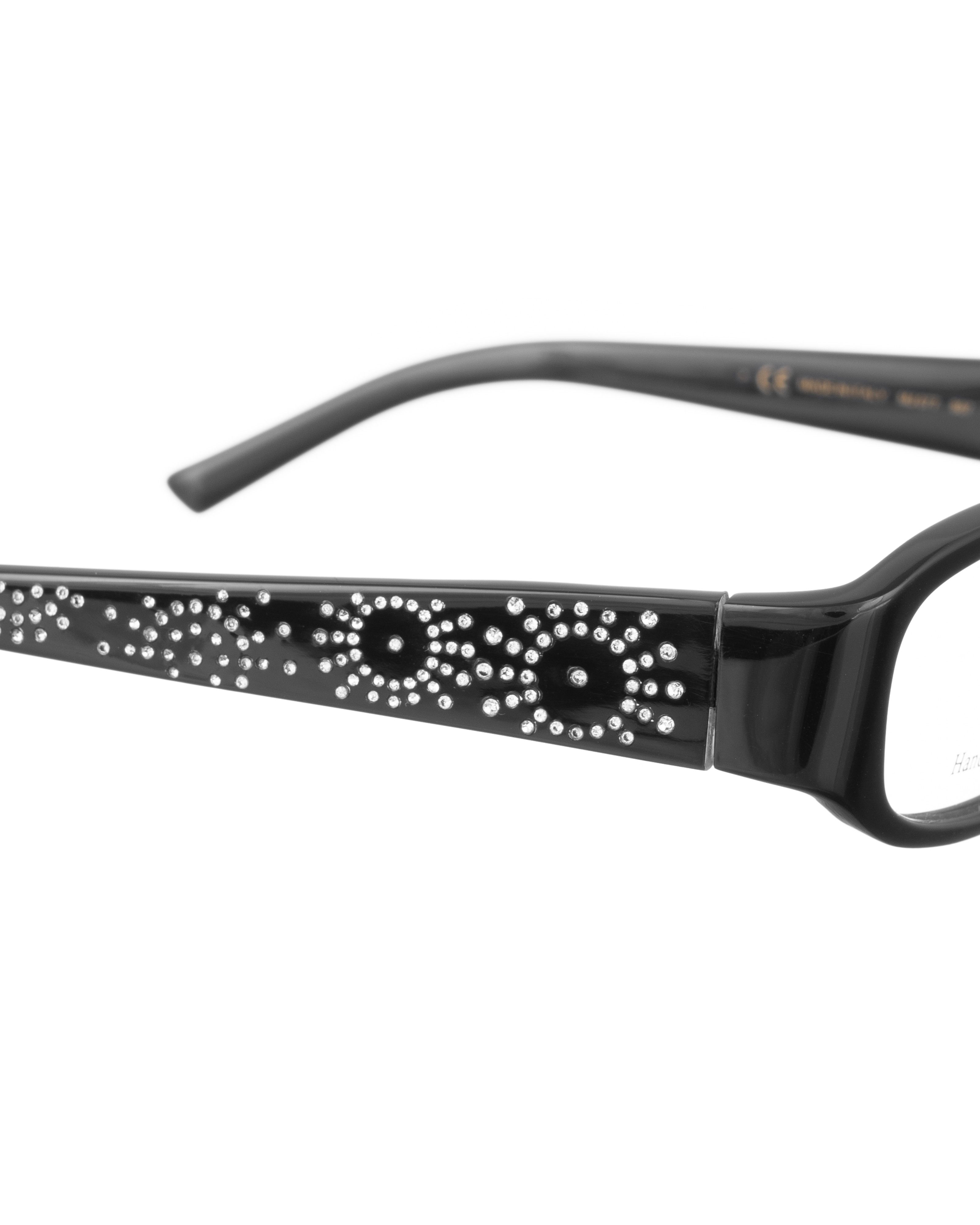 Marc Jacobs Marc Jacobs 90s Black Glasses with Rinestones Size ONE SIZE - 2 Thumbnail