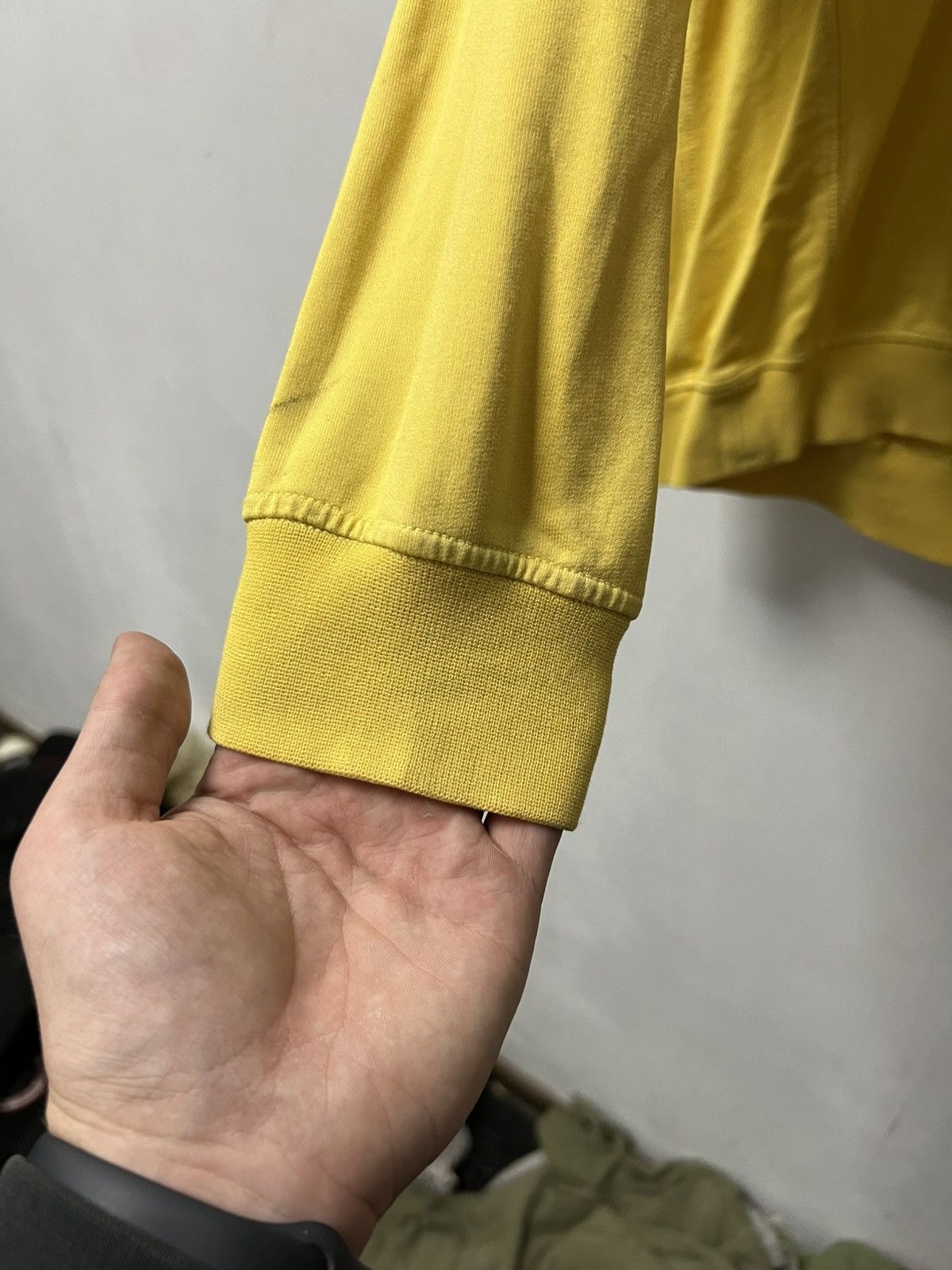 Stone Island Stone Island Hoodie Yellow Size US M / EU 48-50 / 2 - 2 Thumbnail