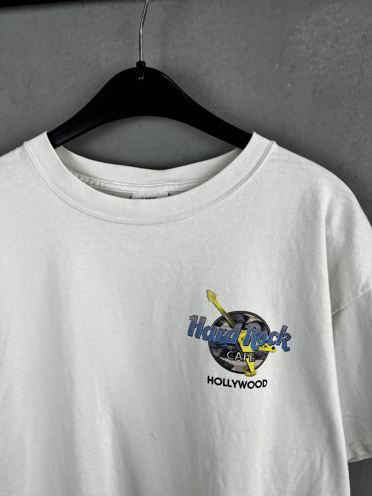 Hard Rock Cafe Hard Rock Hollywood t shirt vintage 90s Size US L / EU 52-54 / 3 - 8 Thumbnail