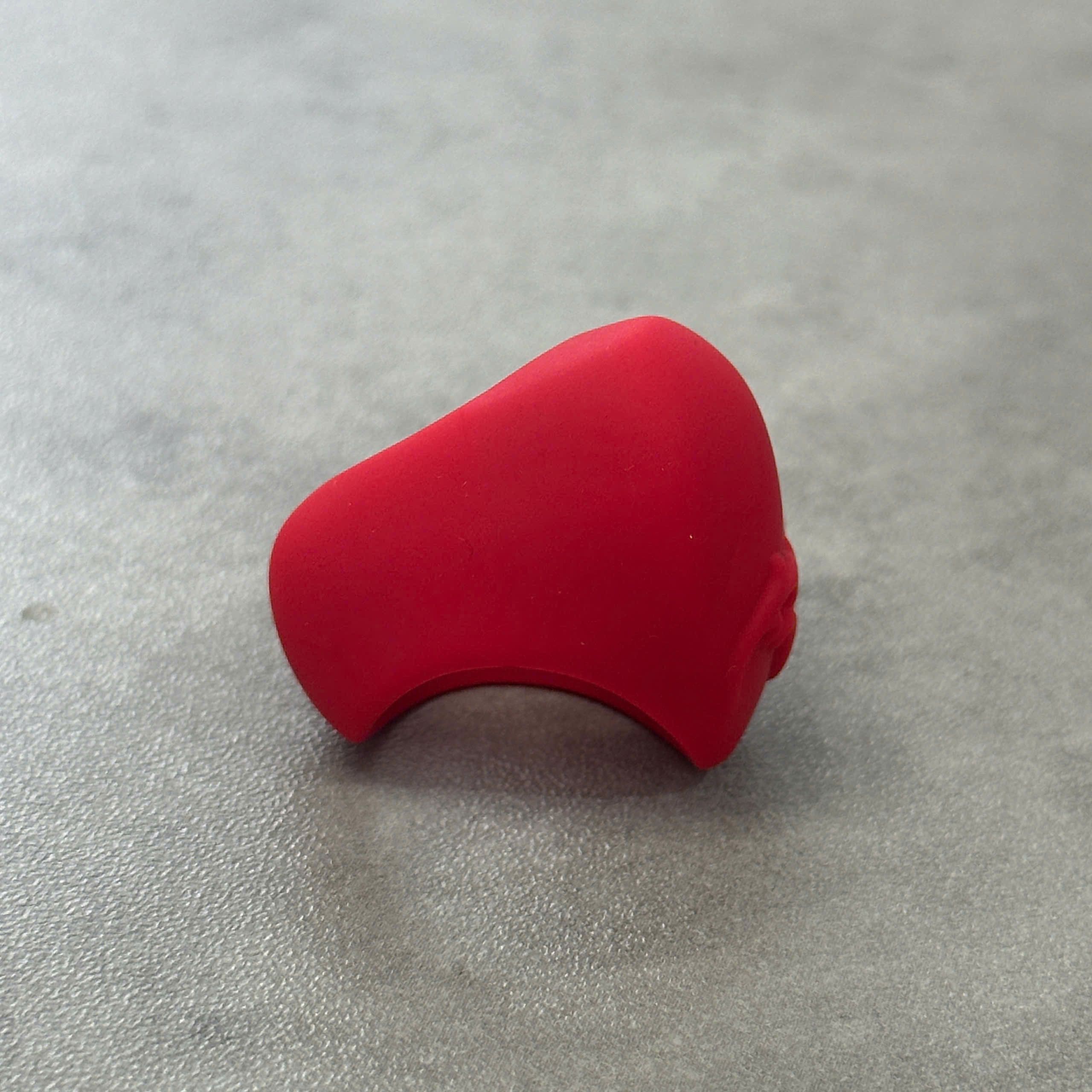 Chrome Hearts CHROME HEARTS Silicrome Ring RED Size ONE SIZE - 7 Thumbnail