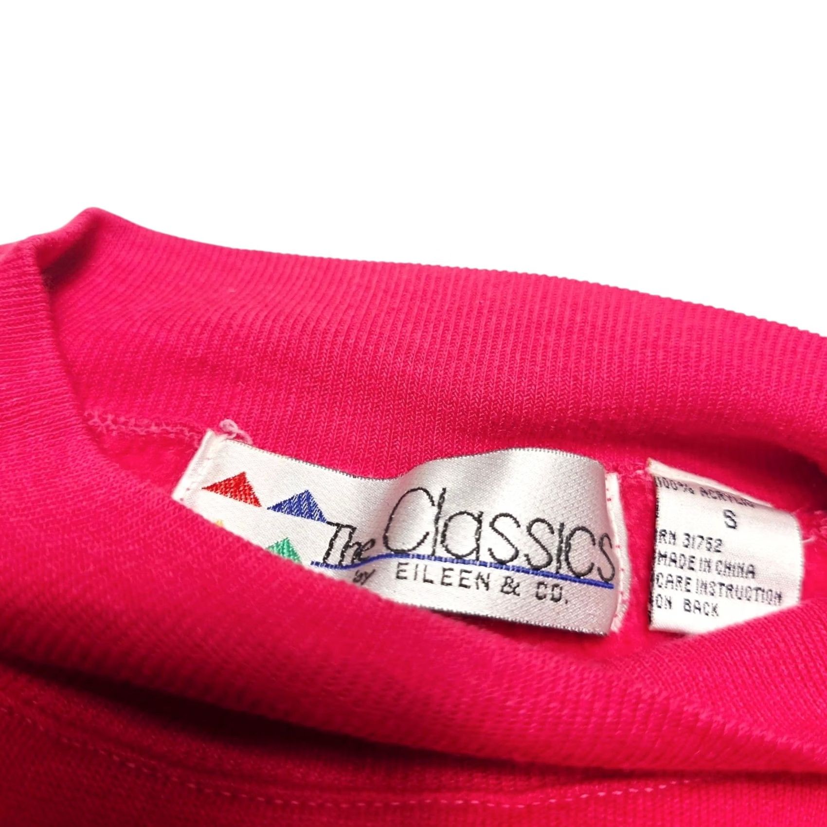 CO VINTAGE The Classics By Eileen & Co Sweater Women's Small Floral 90s Size S / US 4 / IT 40 - 3 Thumbnail