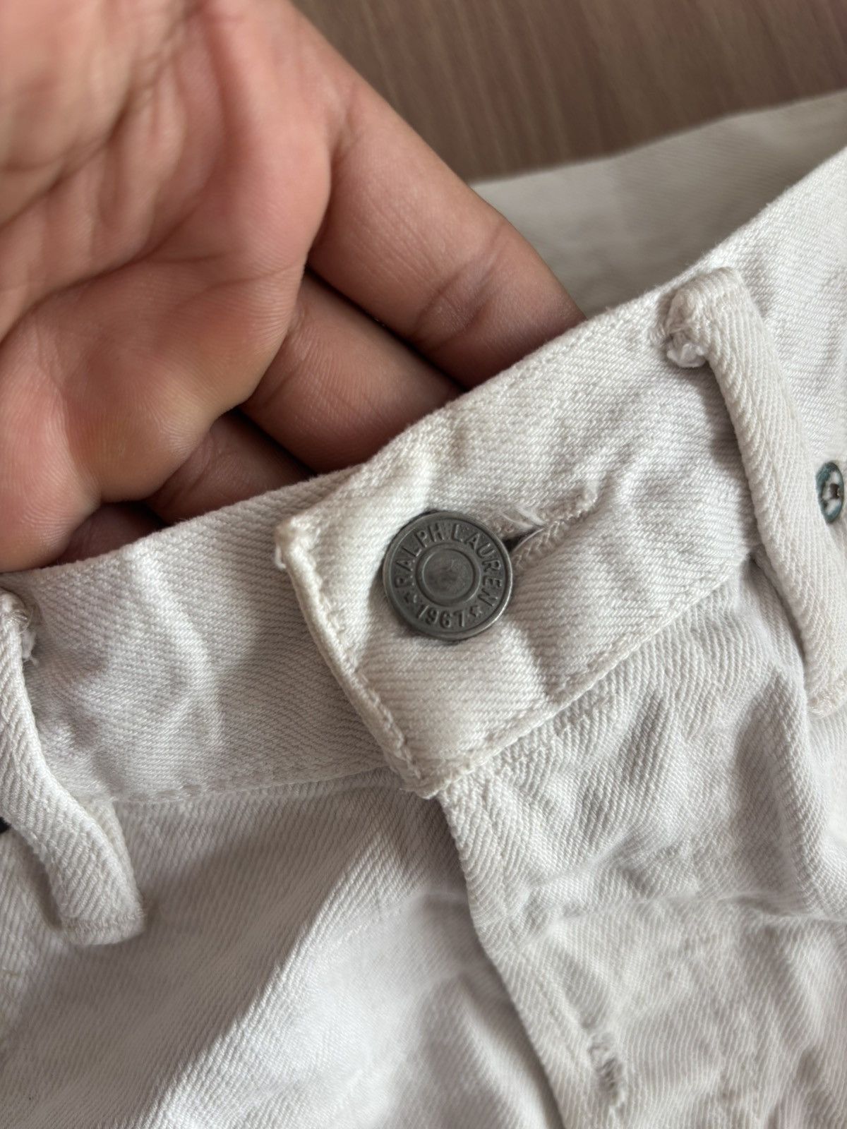 Polo Ralph Lauren Polo Ralph Lauren Varick Slim Straight Distressed Denim Size US 34 / EU 50 - 6 Thumbnail