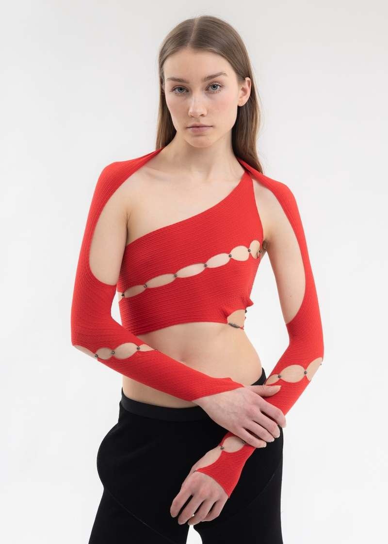 RUIbuilt $270 RUI Size 1 Spiral Cutout Sleeves Size ONE SIZE - 2 Thumbnail