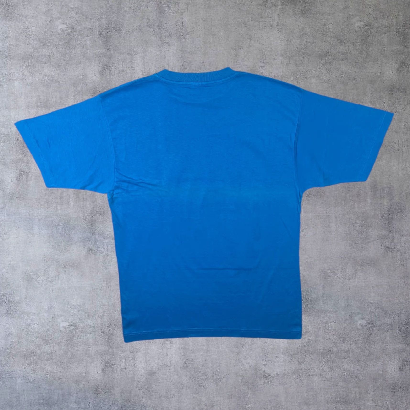 Vintage VINTAGE Campri Earth Culture “Clean Body + Mind” Bodybuilding T-Shirt XL L Blue Mens T-Shirt 80s Graphic Size US L / EU 52-54 / 3 - 2 Thumbnail