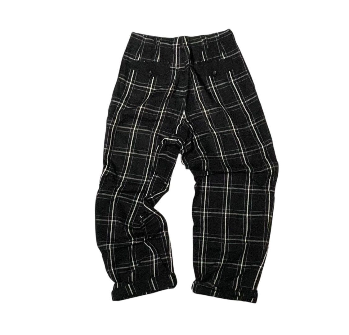 Comme des Garcons TAX FREE 🇺🇸 Vintage cdg homme checkered high waist trousers Size US 27 - 7 Thumbnail