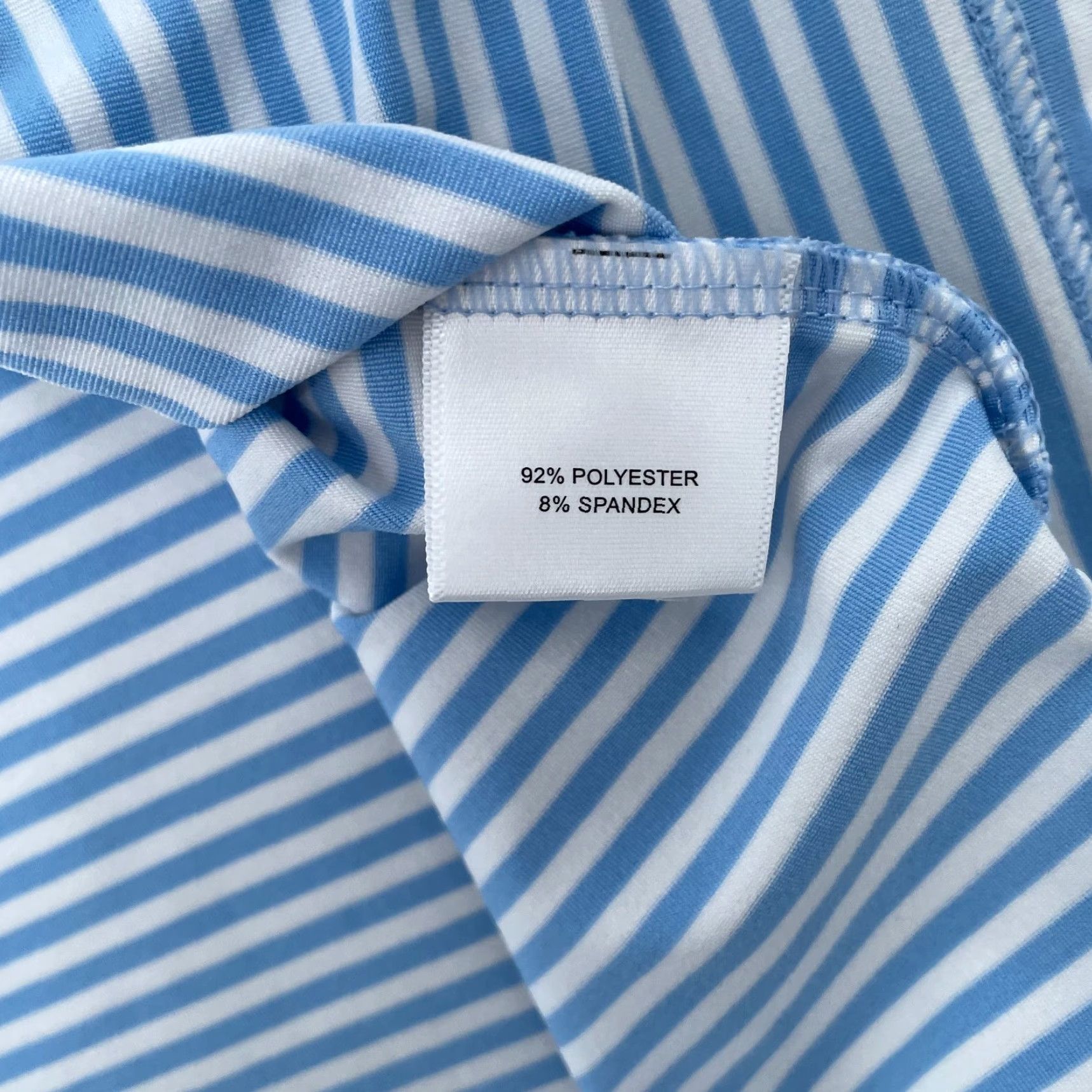 Peter Millar Peter Millar Shirt Adult Large Blue Striped Polo Summer Comfort Archie Griffin Size US L / EU 52-54 / 3 - 6 Thumbnail