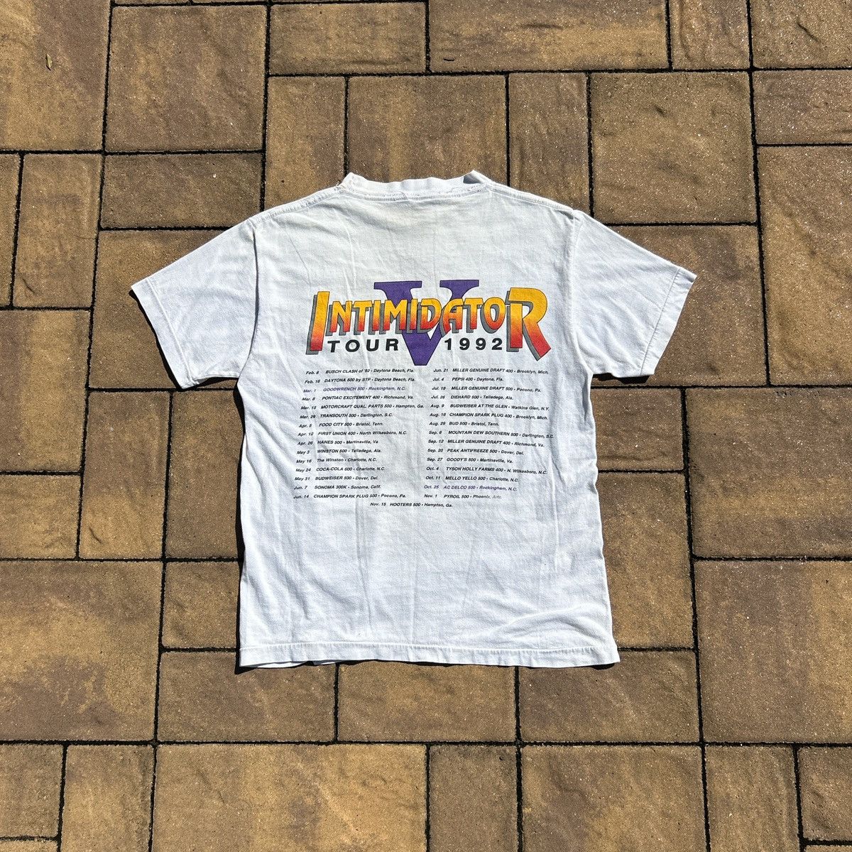 NASCAR NASCAR vintage Dale Earnhardt Sr 1992 tour t shirt Size US L / EU 52-54 / 3 - 5 Thumbnail