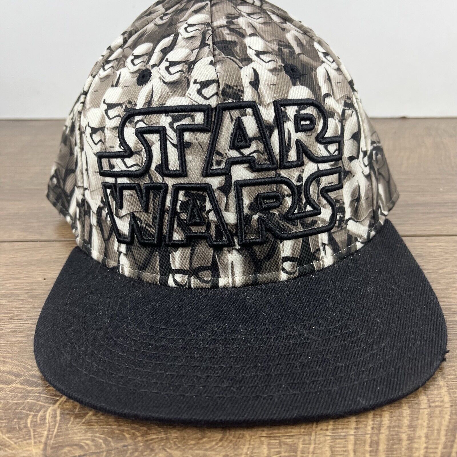 Star Wars Star Wars Snapback Hat Star Wars Gray Hat Adjustable Gray Ad Size ONE SIZE - 6 Thumbnail