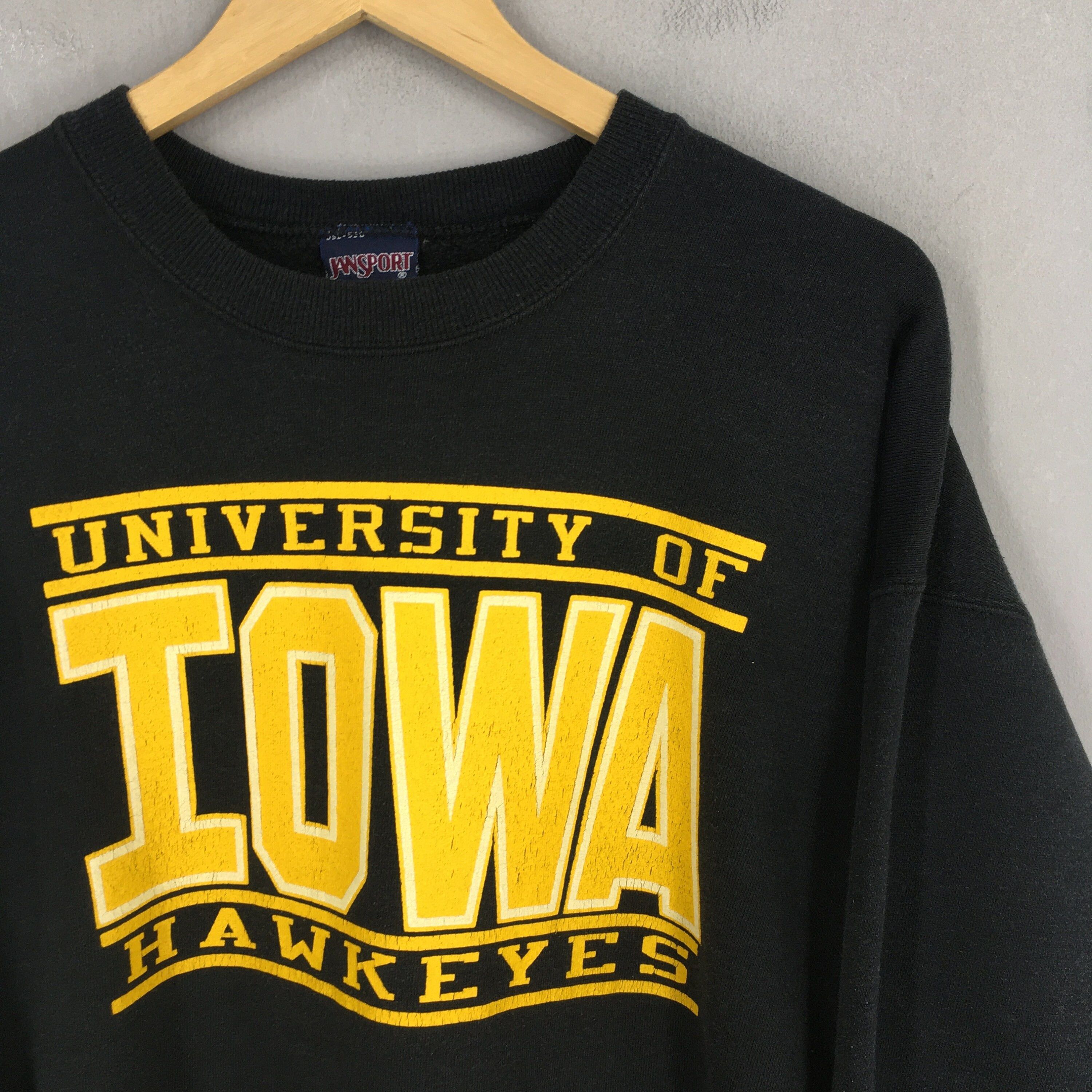 NCAA × Vintage Vintage Iowa Hawkeyes Football Ncaa Sweatshirt XLarge Size US XL / EU 56 / 4 - 2 Thumbnail