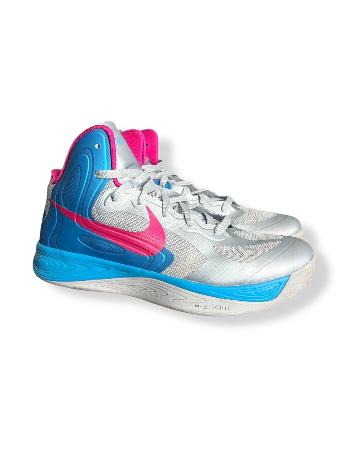 Nike 2012 Nike Hyperfuse - wolf grey/fireberry - size 9.5 Size US 9.5 / EU 42-43 - 1 Thumbnail